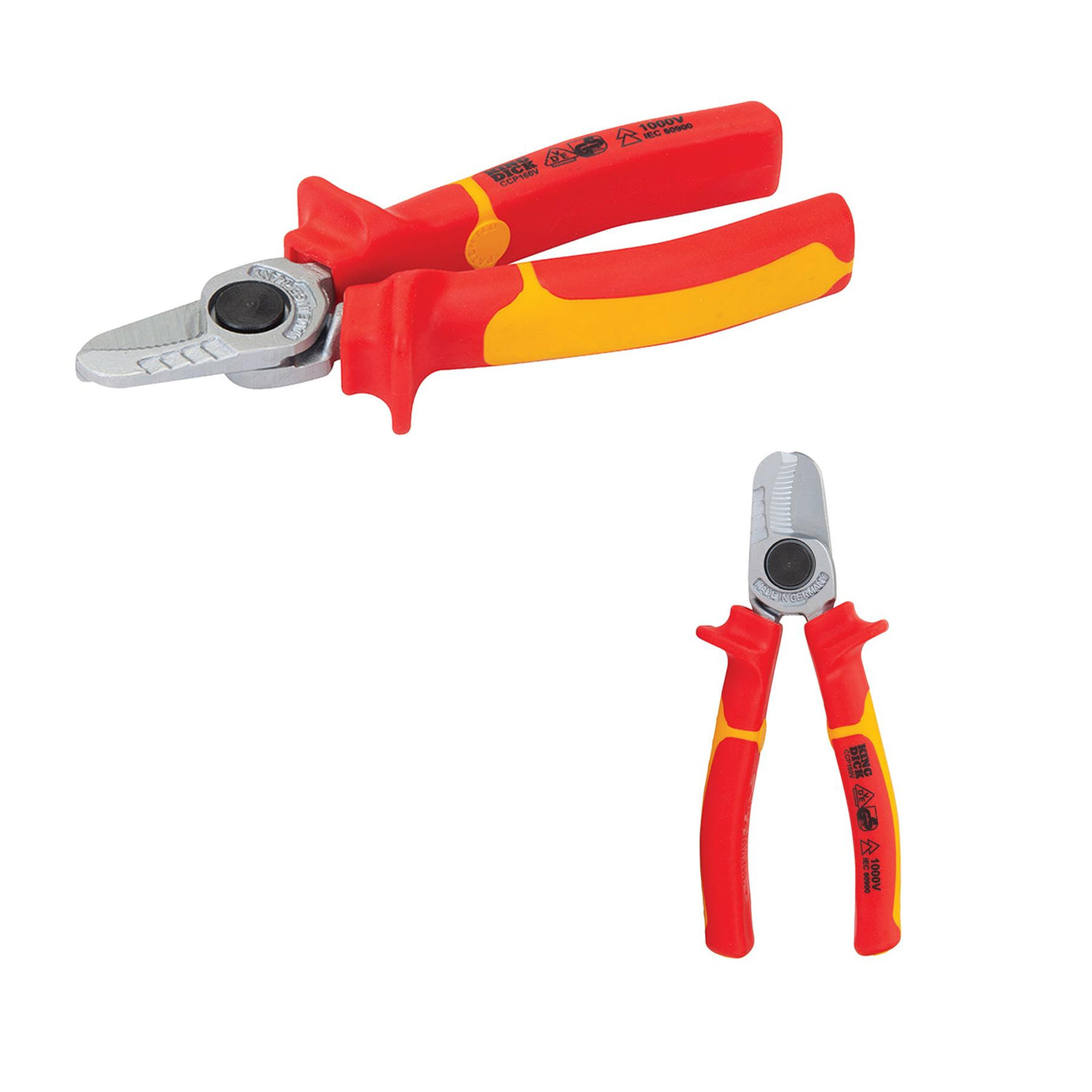 King Dick VDE Cable Cutter Pliers 160mm High-Grade Steel