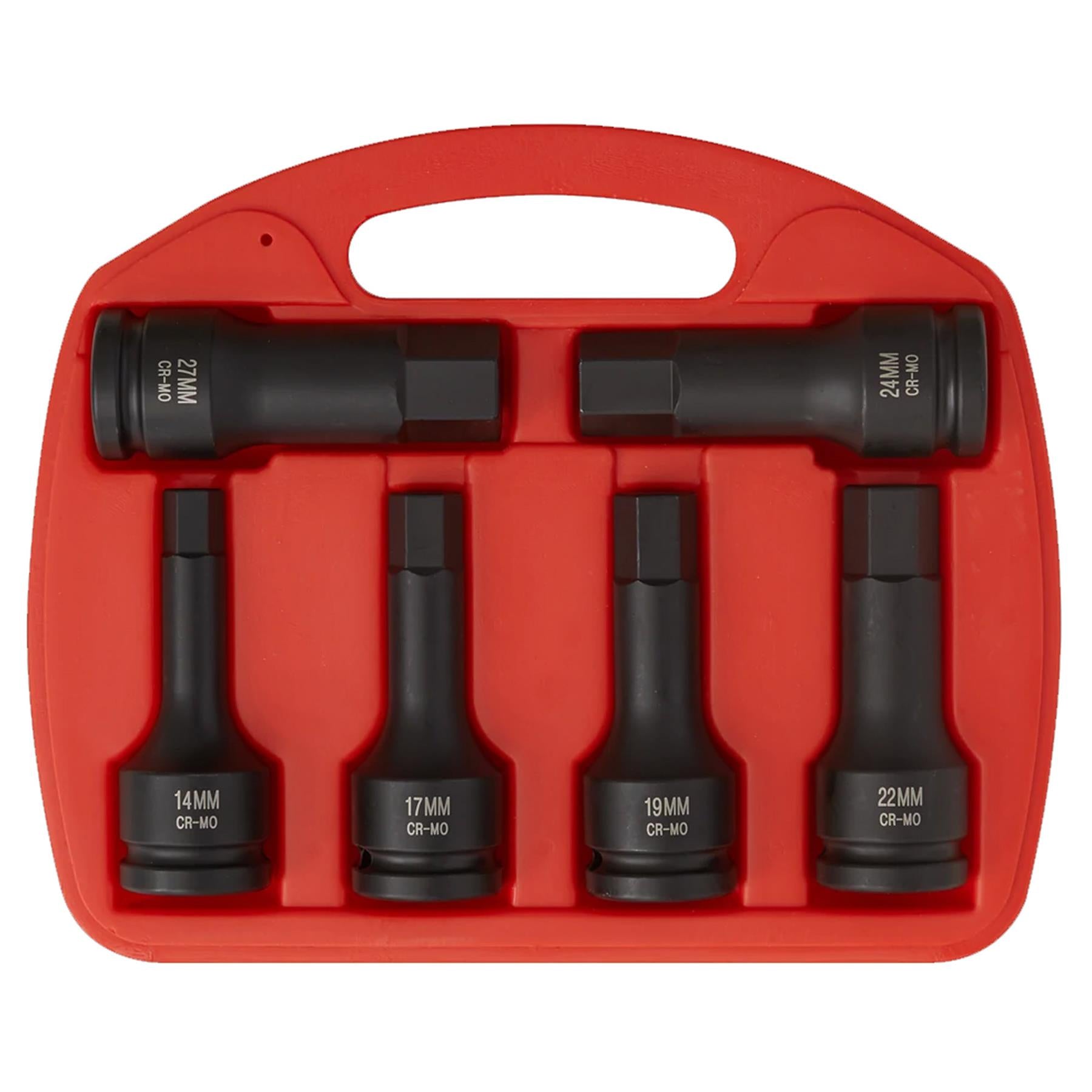 Sealey Impact Hex Socket Bit Set 6pc 3/4"Sq Drive