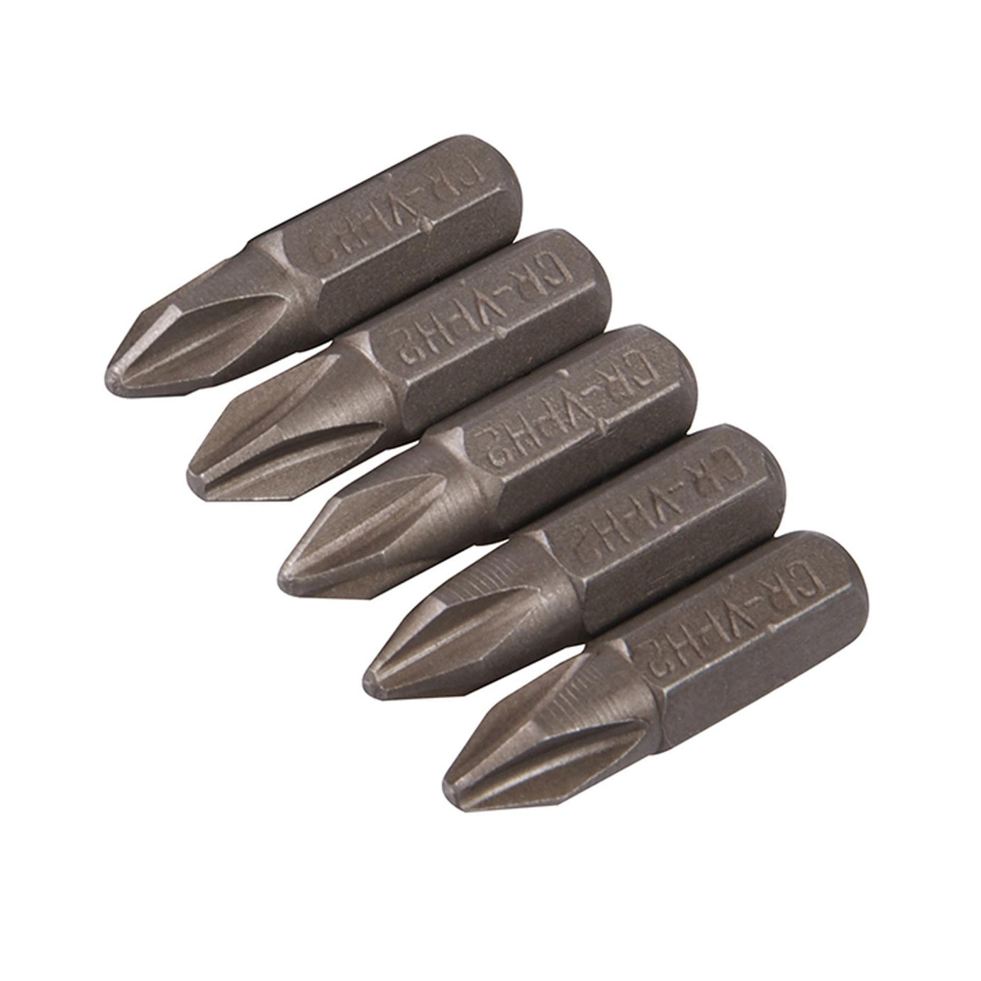 10Pk Phillips CRV Screwdriver Bits No.2 Hand Tools Screw Chrome Vanadium Steel