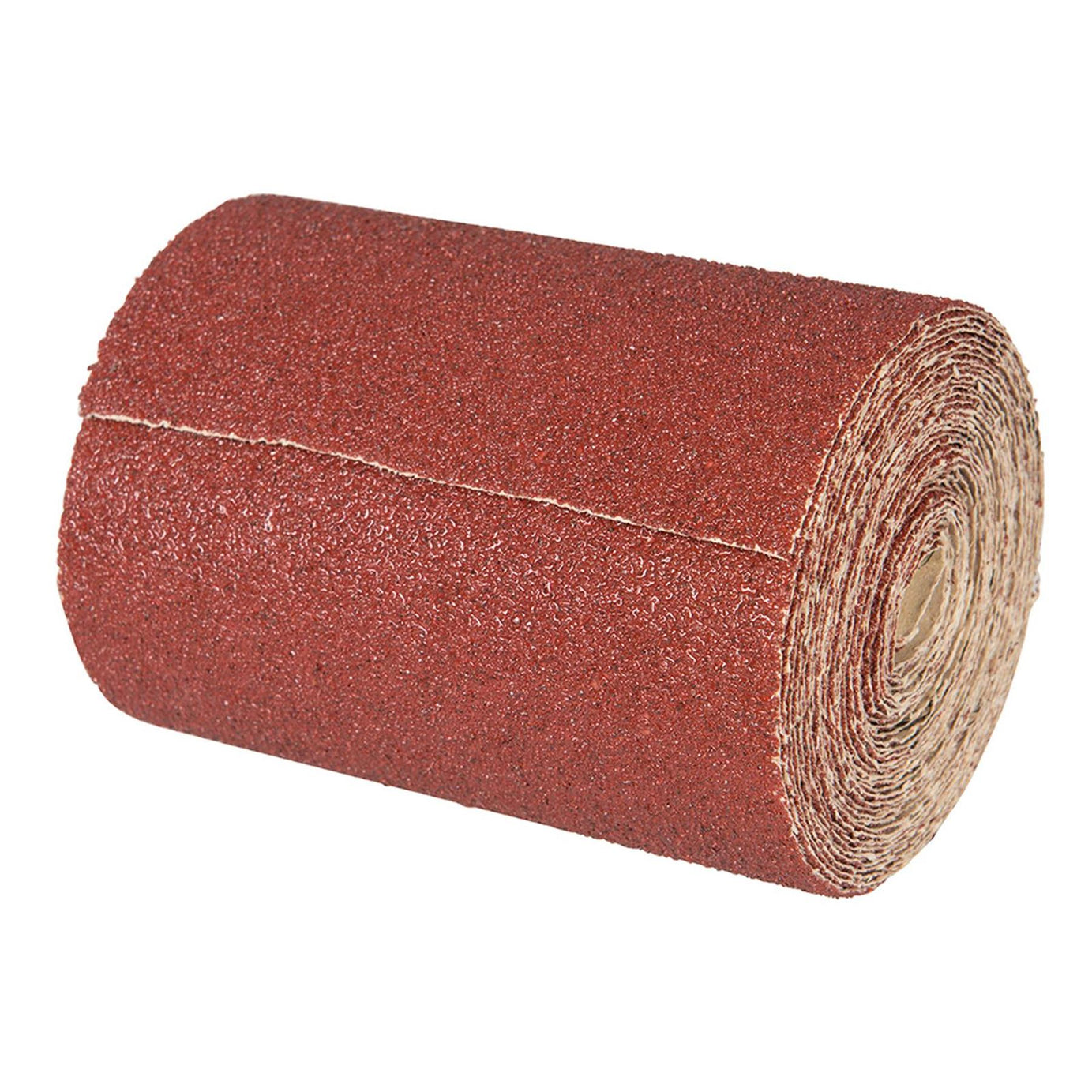 5m RED ALUMINIUM OXIDE SANDING ROLL GRIT 120 SANDPAPER SAND WOODWORK