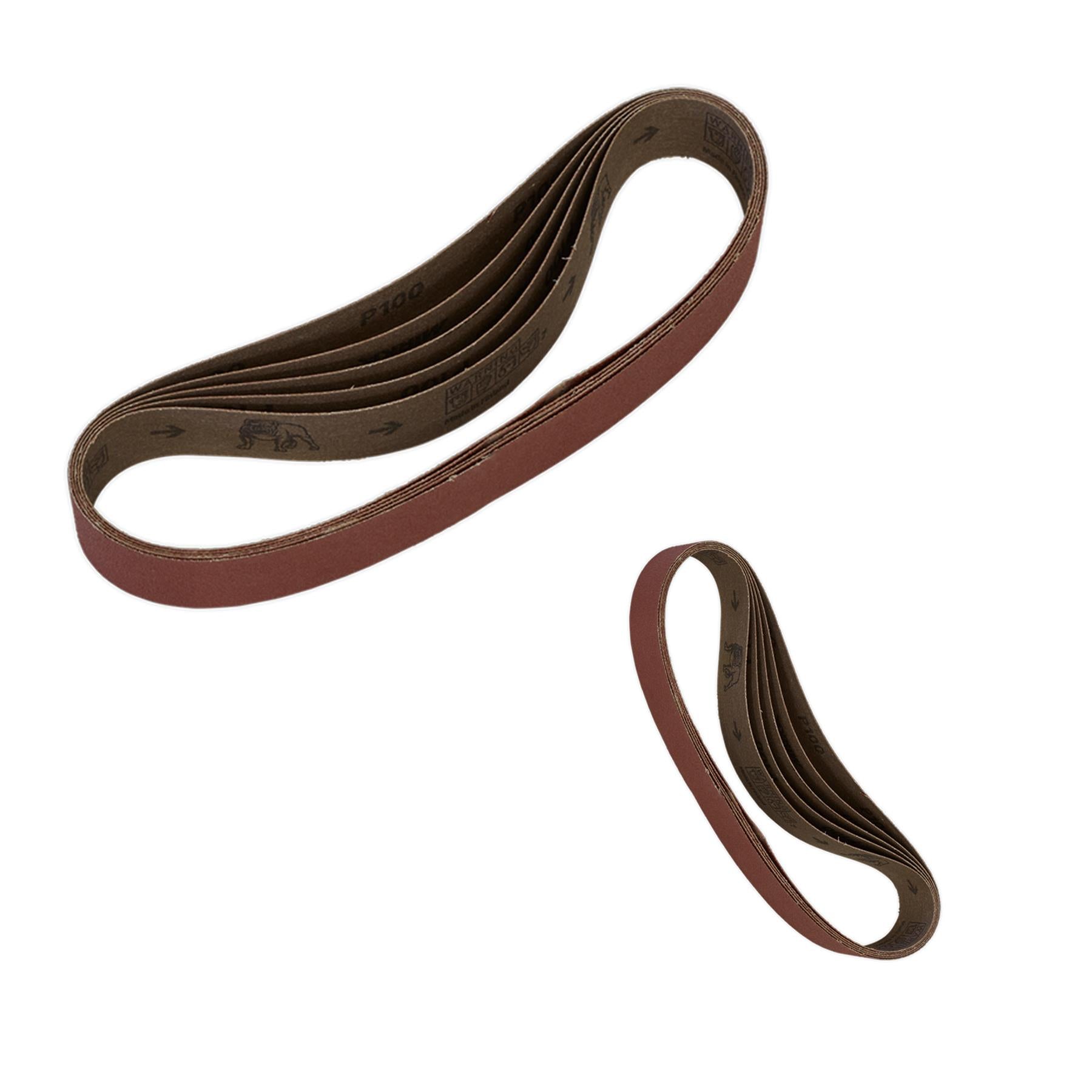 Sealey Sanding Belt 30 x 540mm 100Grit Pack of 5