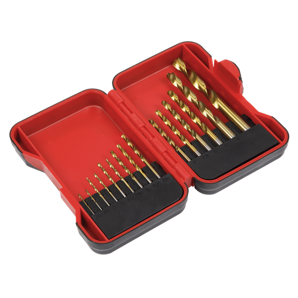 Sealey HSS Drill Bit Set 15pc