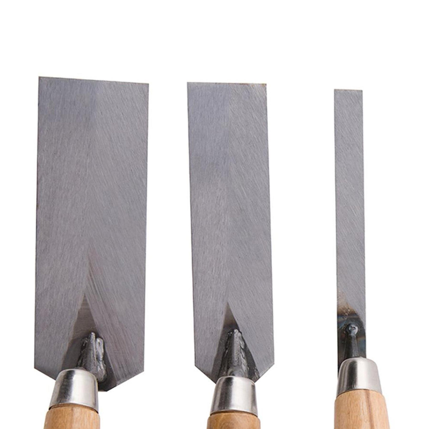 Margin Trowel Set 13mm 38mm & 51mm edging textured coatings & plaster ceilings