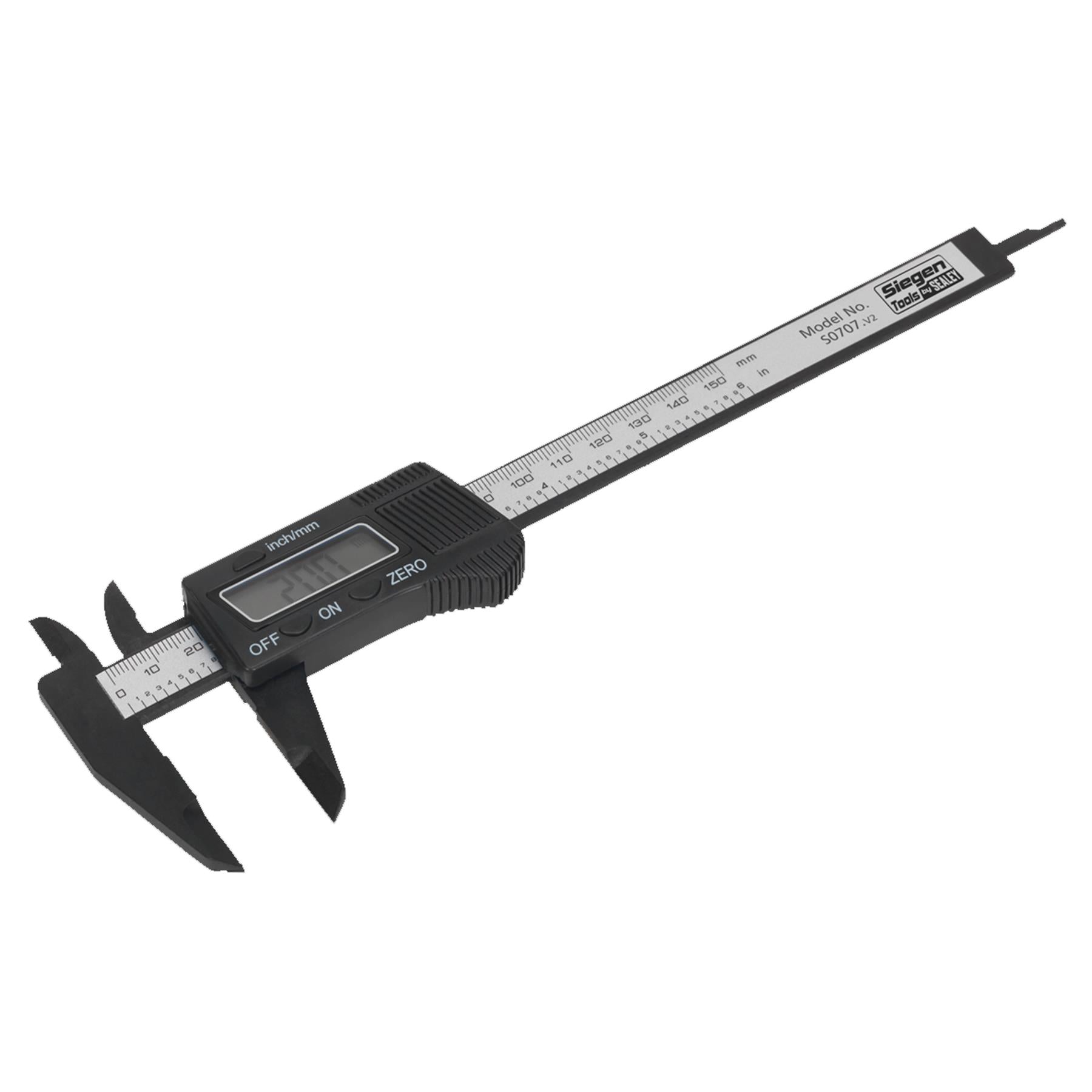 Sealey Digital Electronic Vernier Caliper 0-150mm(0-6")