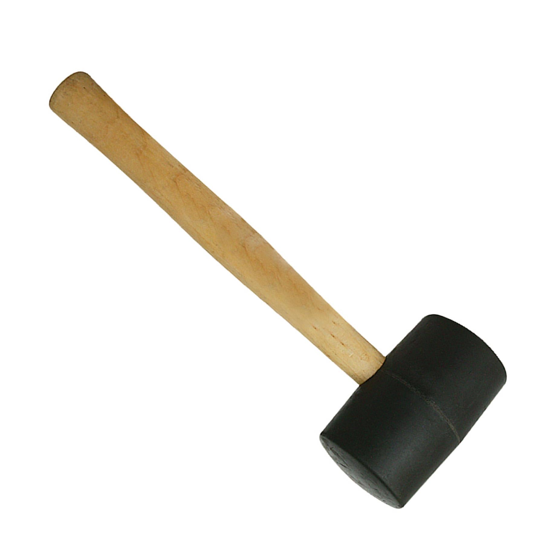 Black Rubber Mallet - 32Oz (907G) Camping Building Marqee Tent Pegs Mallet DIY