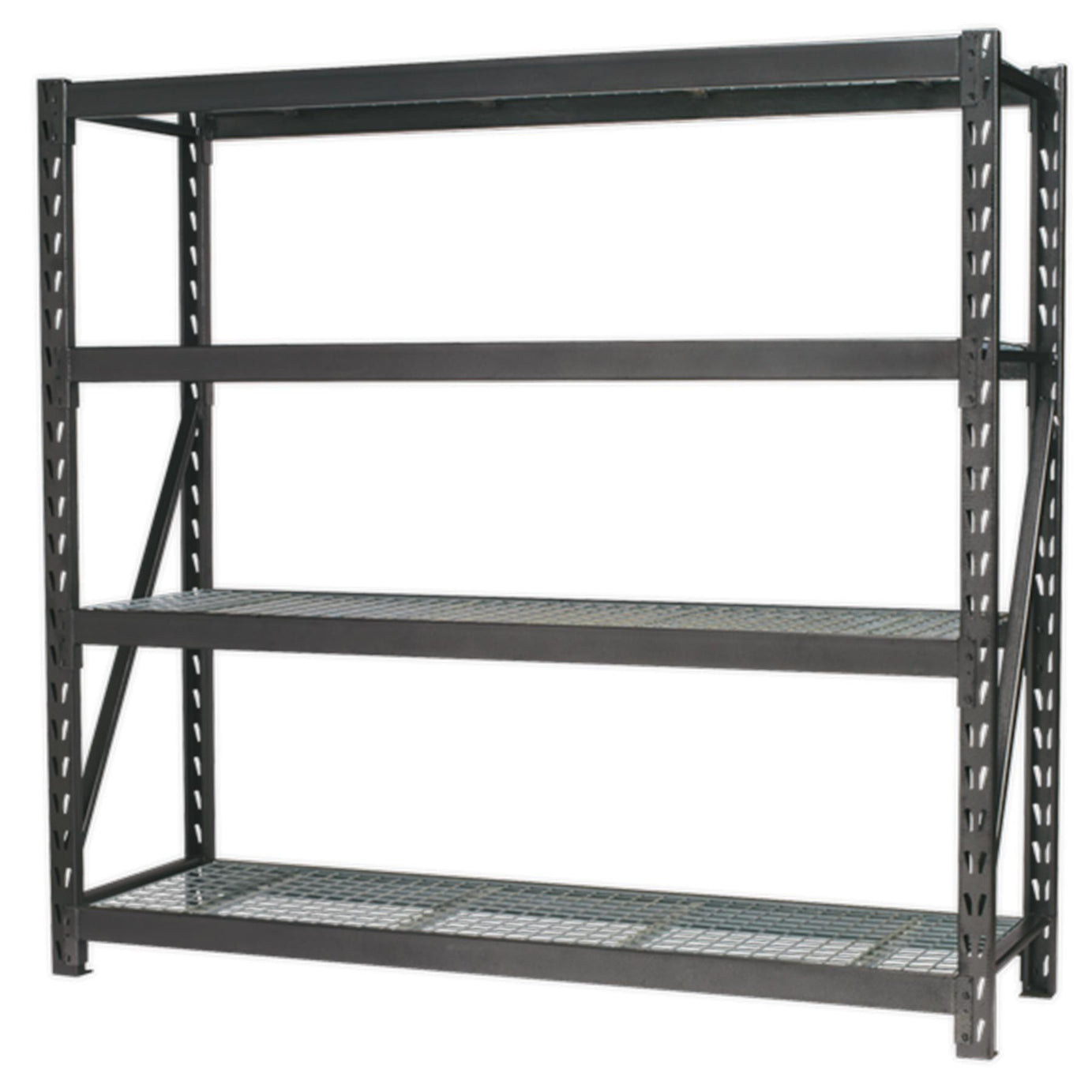 Sealey HD Racking Unit with 4 Mesh Shelves 640kg Cap/Level