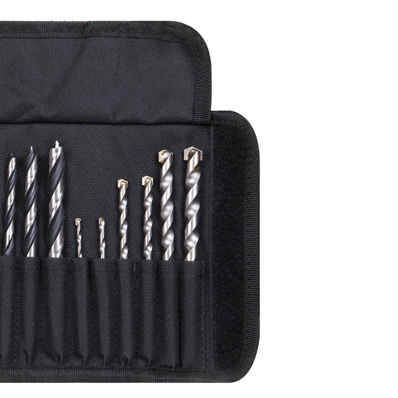 Sealey 20pc Drill Bit Set 1/4" Hex Shank Assorted HSS Coated/ Wood/ Masonry