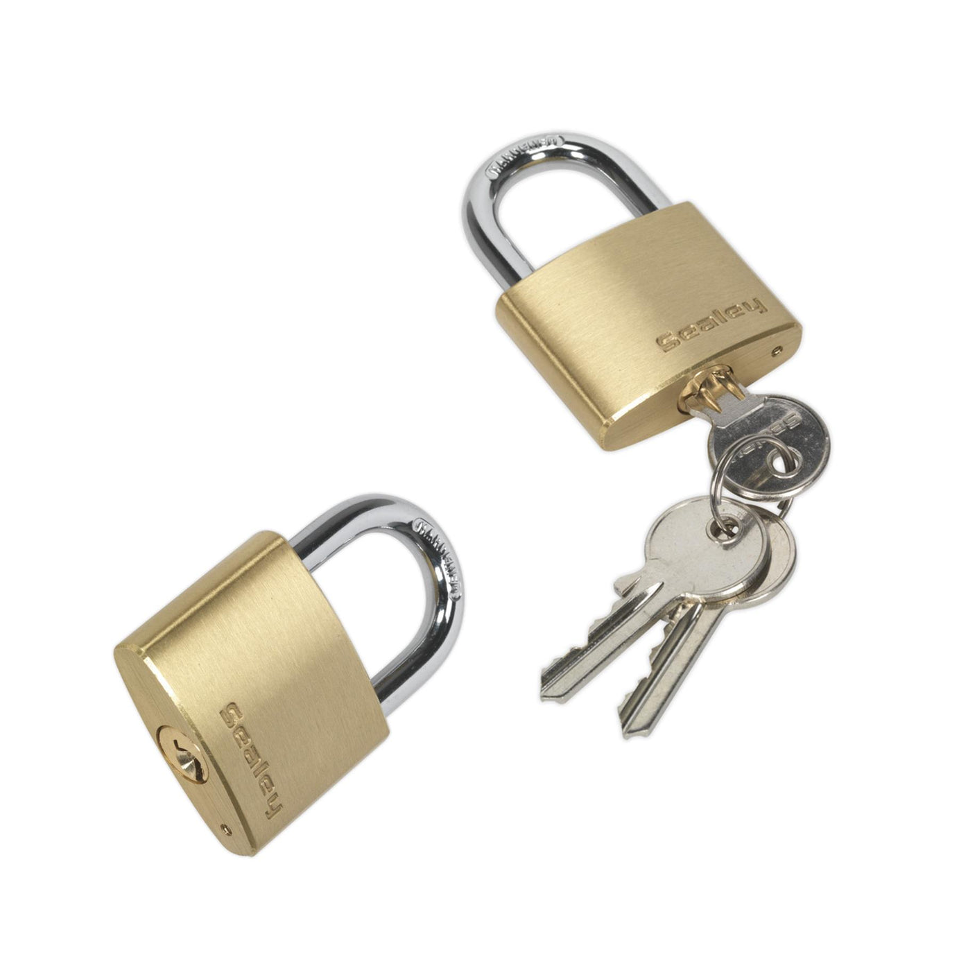 Sealey Brass Body Padlock 40mm