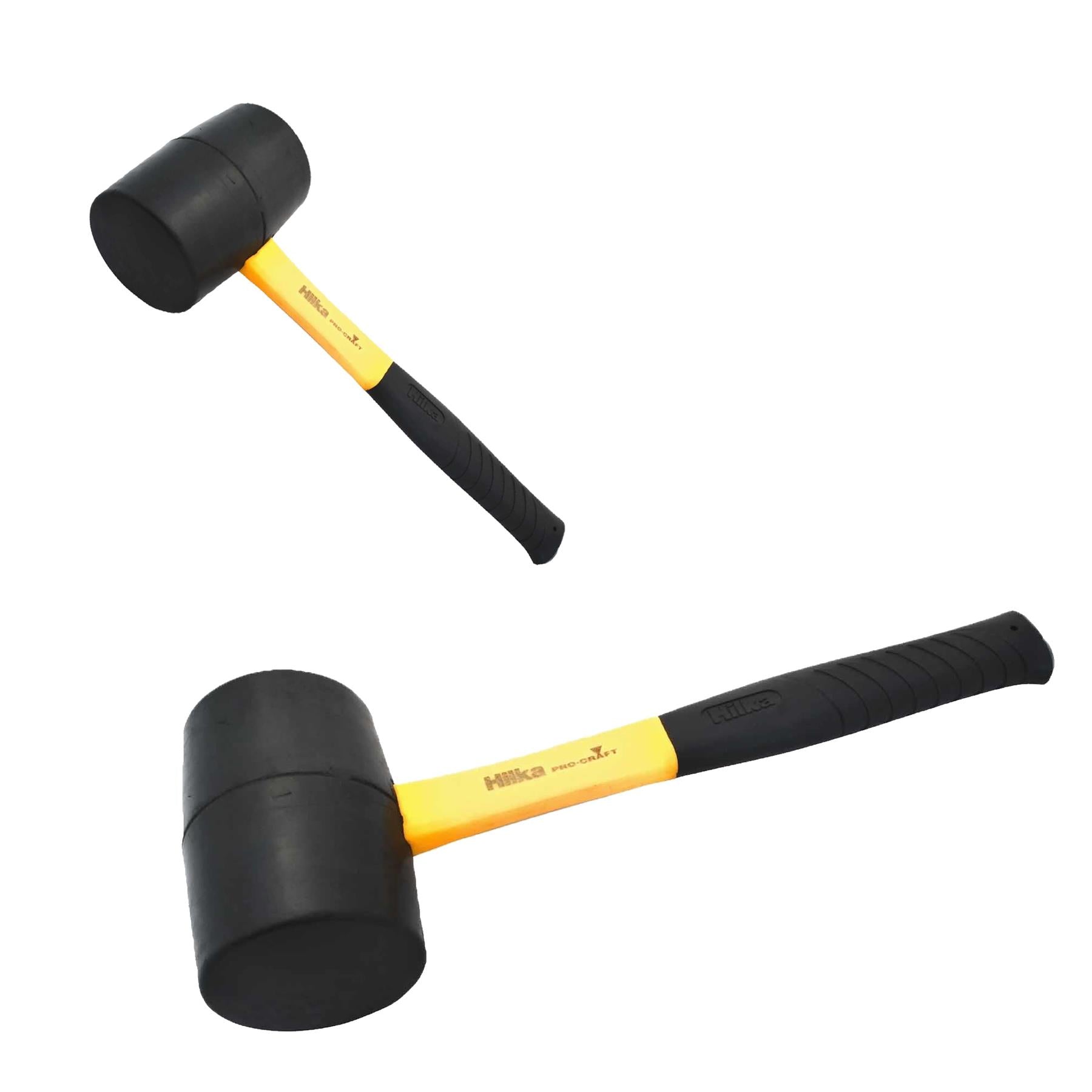 black rubber mallet