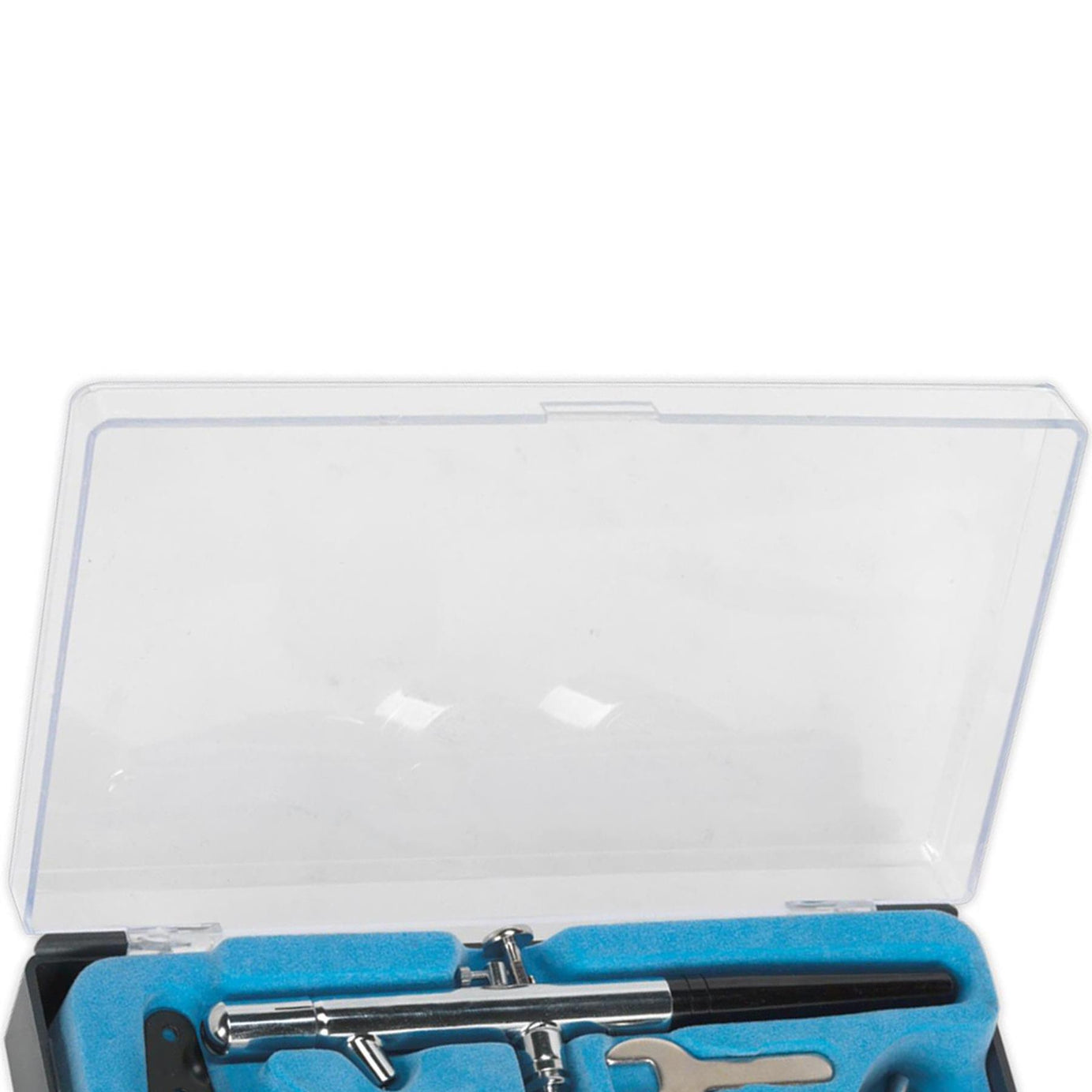 Sealey Airbrush Kit Professional Metal Body With Suction Bottle Without Propellant