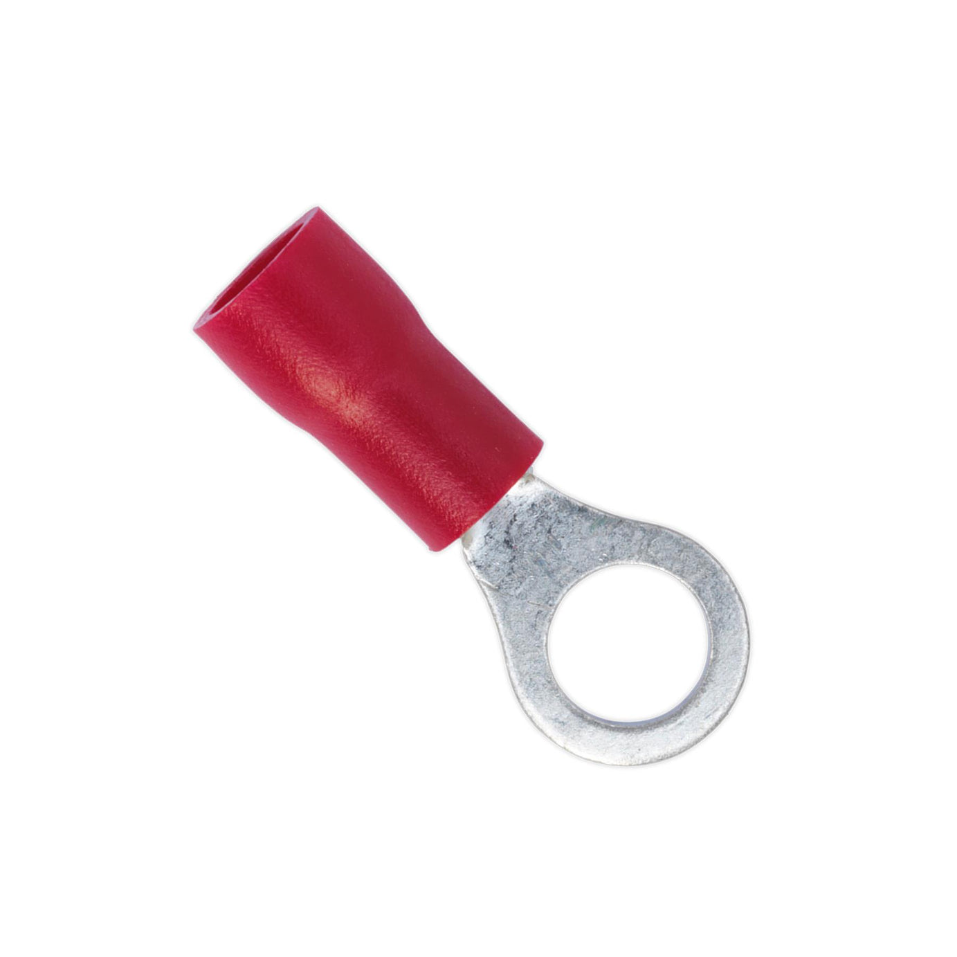 Sealey Easy-Entry Ring Terminal Ø5.3mm (2BA) Red Pack of 100