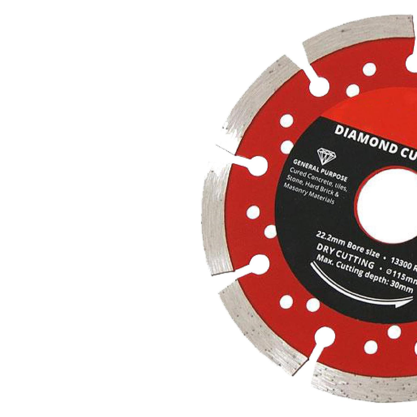 DIAMOND Blade DISC Angle Grinder Cutter Saw Dry Cutting 4.5 inch / 115mm