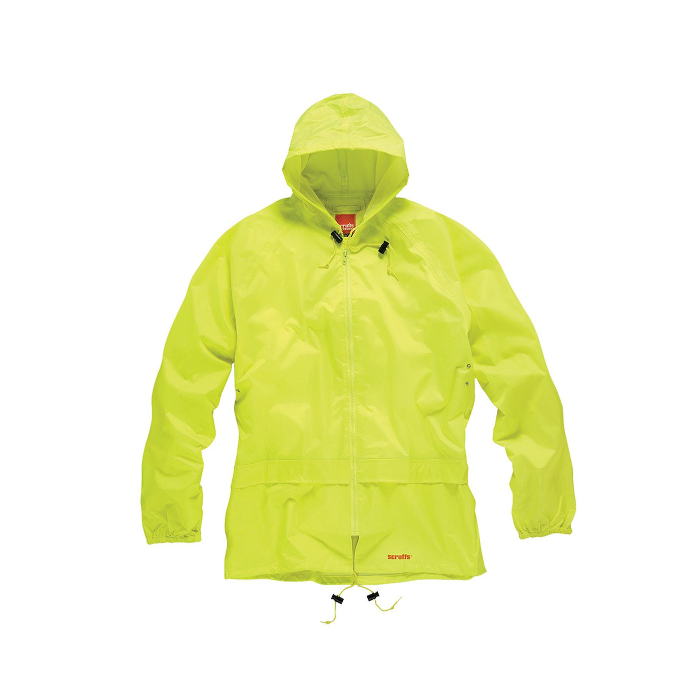 Scruffs Hi Viz High Visibility Waterproof Work Jacket Rain Coat Suit Trouser XL