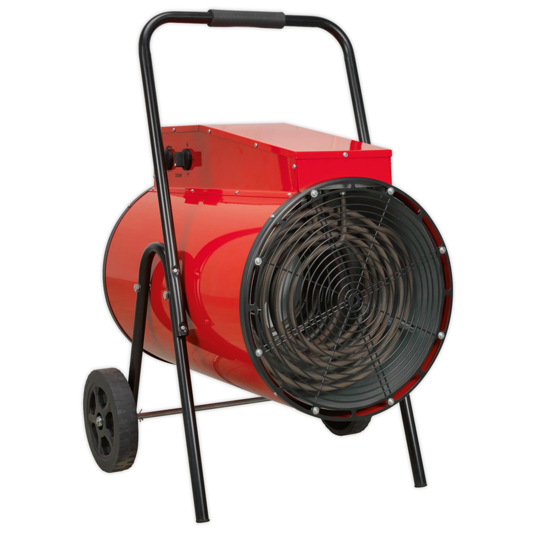 Sealey Industrial Fan Heater 30kW 415V 3ph Auto cooling system