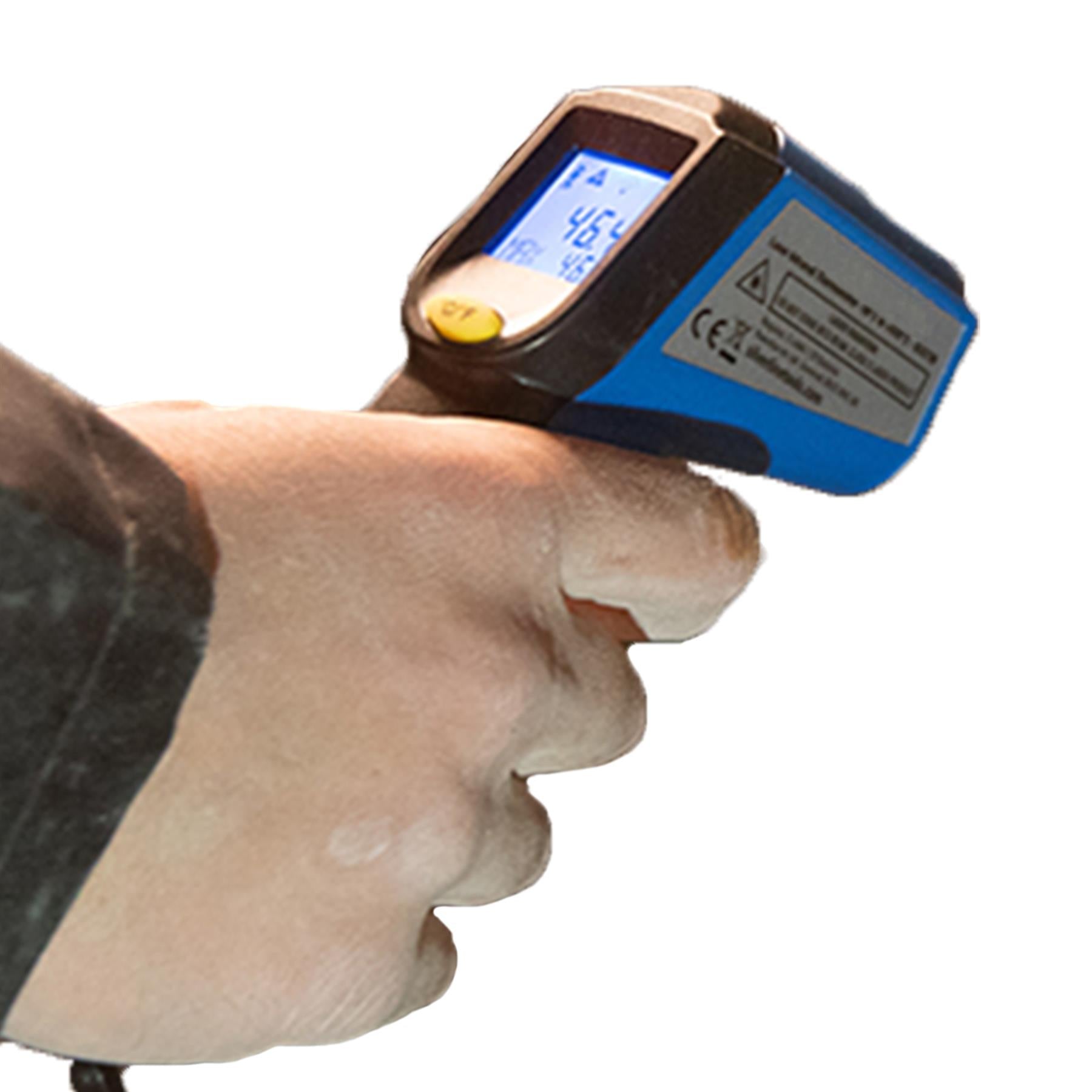 Laser Infrared Thermometer -38°C to +520°C Lcd Screen With Backlit Display New