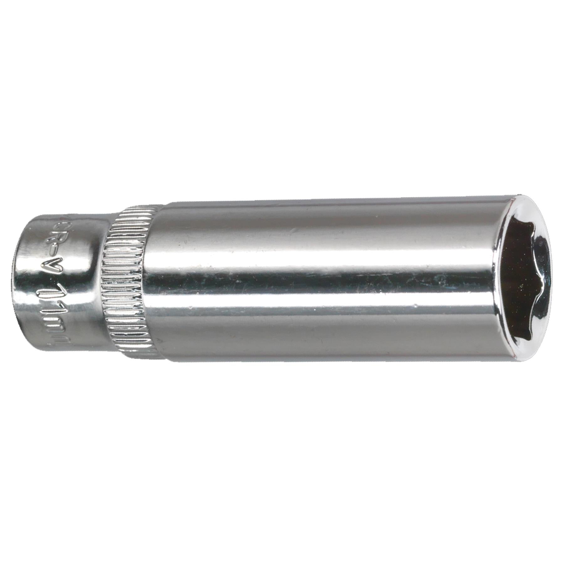 Sealey WallDrive Socket 11mm Deep 1/4"Sq Drive Fully Polished