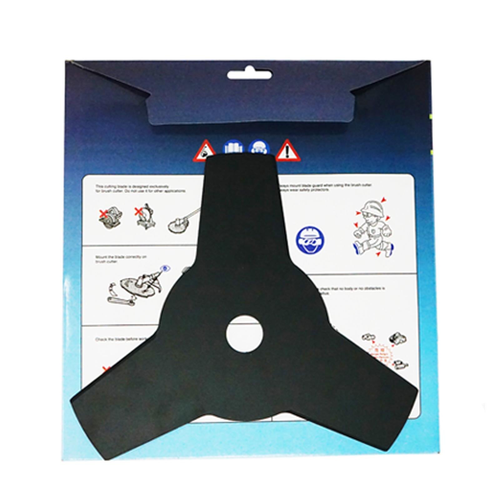 3-Tooth Brush Cutter Trimmer Blade for Strimmer Bush Weed