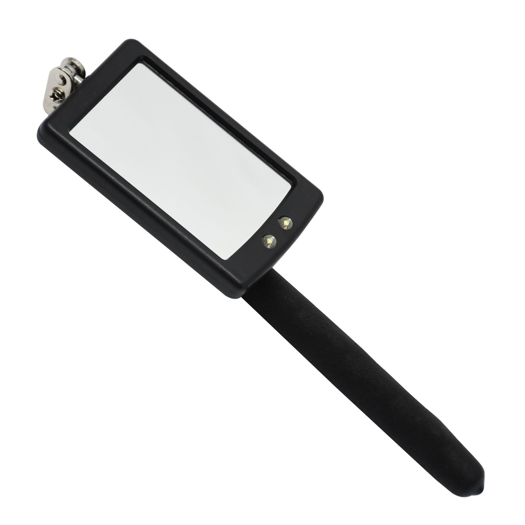 Telescopic Light Inspection Mirror With 2 Bright LED Grip Extends 29-87cm
