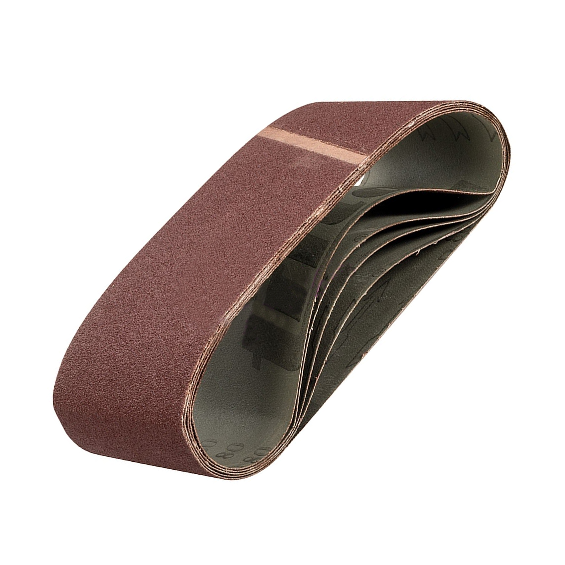 80 Grit Sanding Belts 100 X 610mm 5Pk Sanding Belts High Quality Aluminium