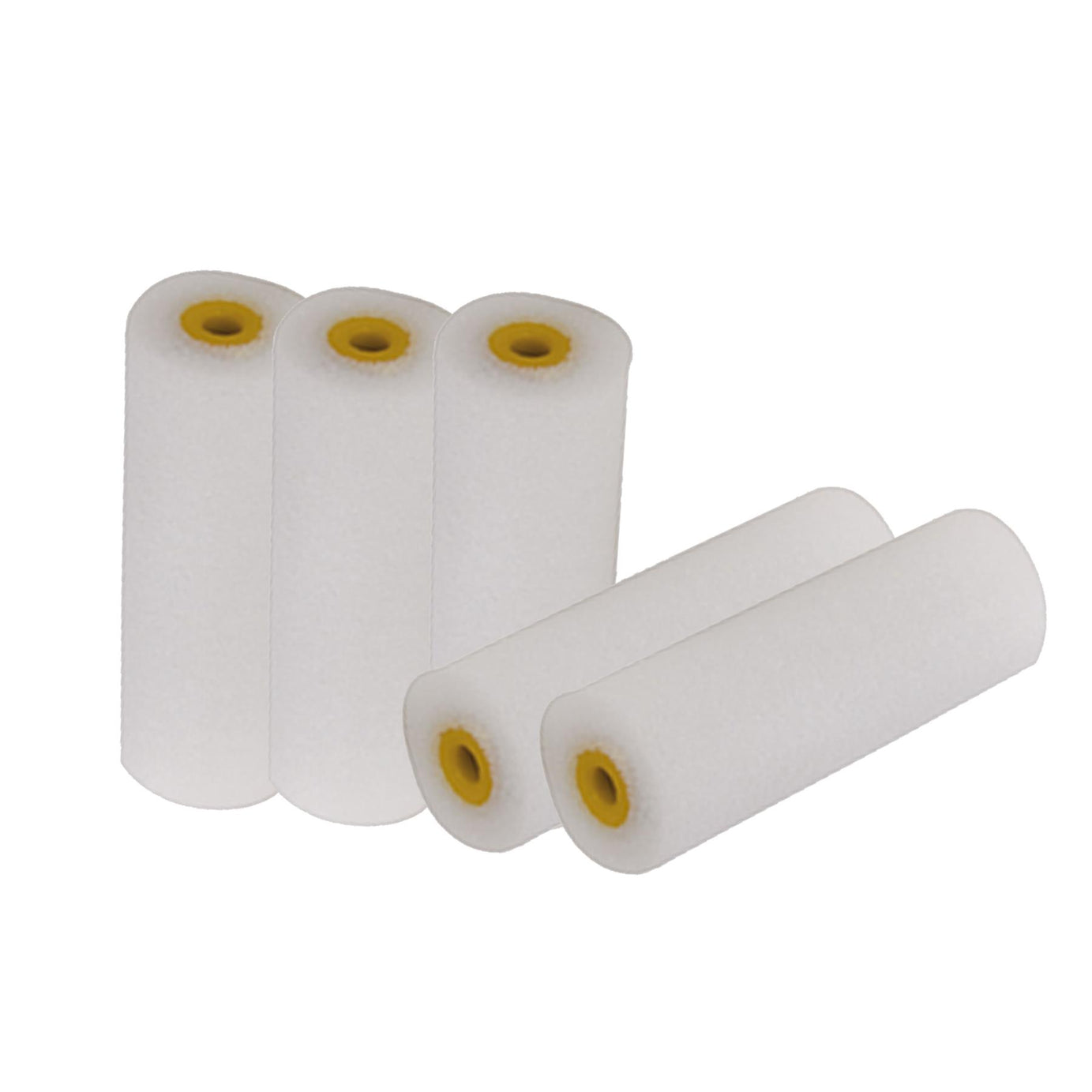10Pk 100mm Mini Roller Sleeves Suitable For Use With Emulsion Or Gloss