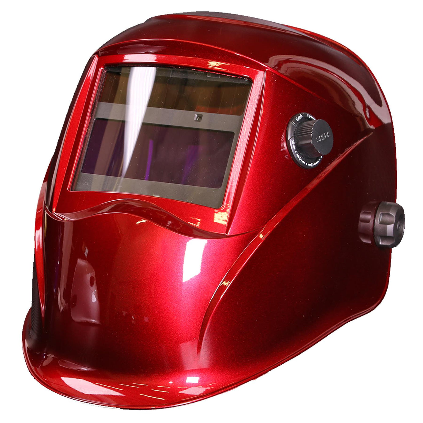 Sealey Welding Helmet Auto Darkening - Shade 9-13 - Red