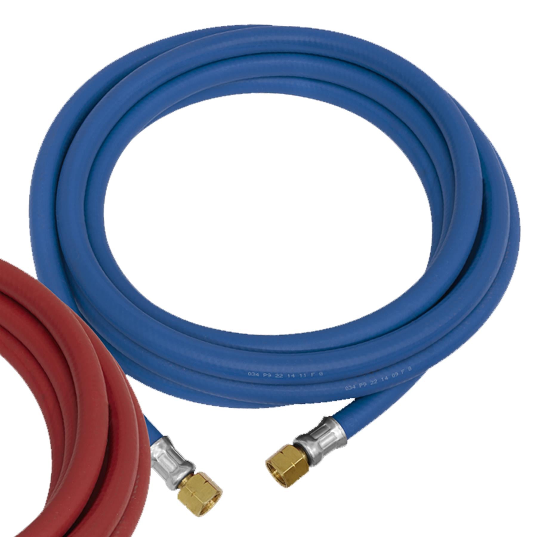 Welding Hose Set Oxyacetylene EN ISO 3821 (EN 559) 10m Sealey
