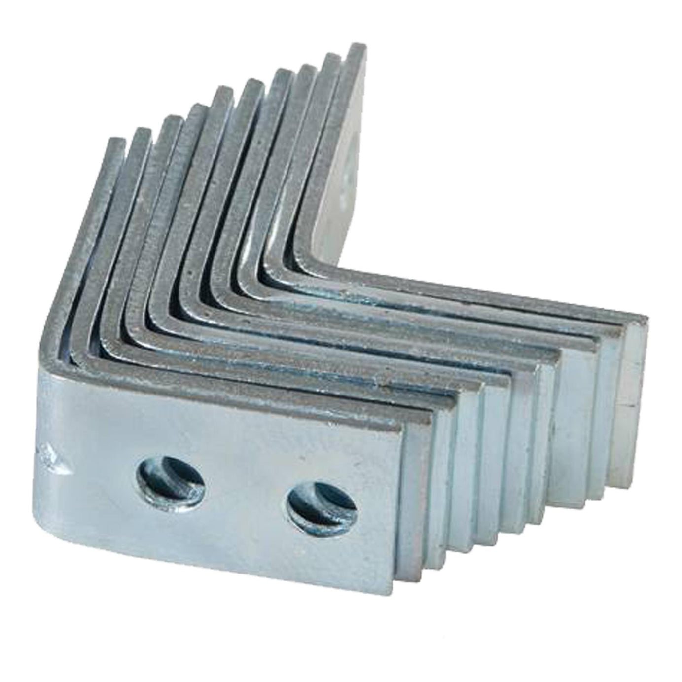 Metal Angle Brackets 90 Degree 25 x 1.6 x 16mm Corner Braces for shelf fence 20PC