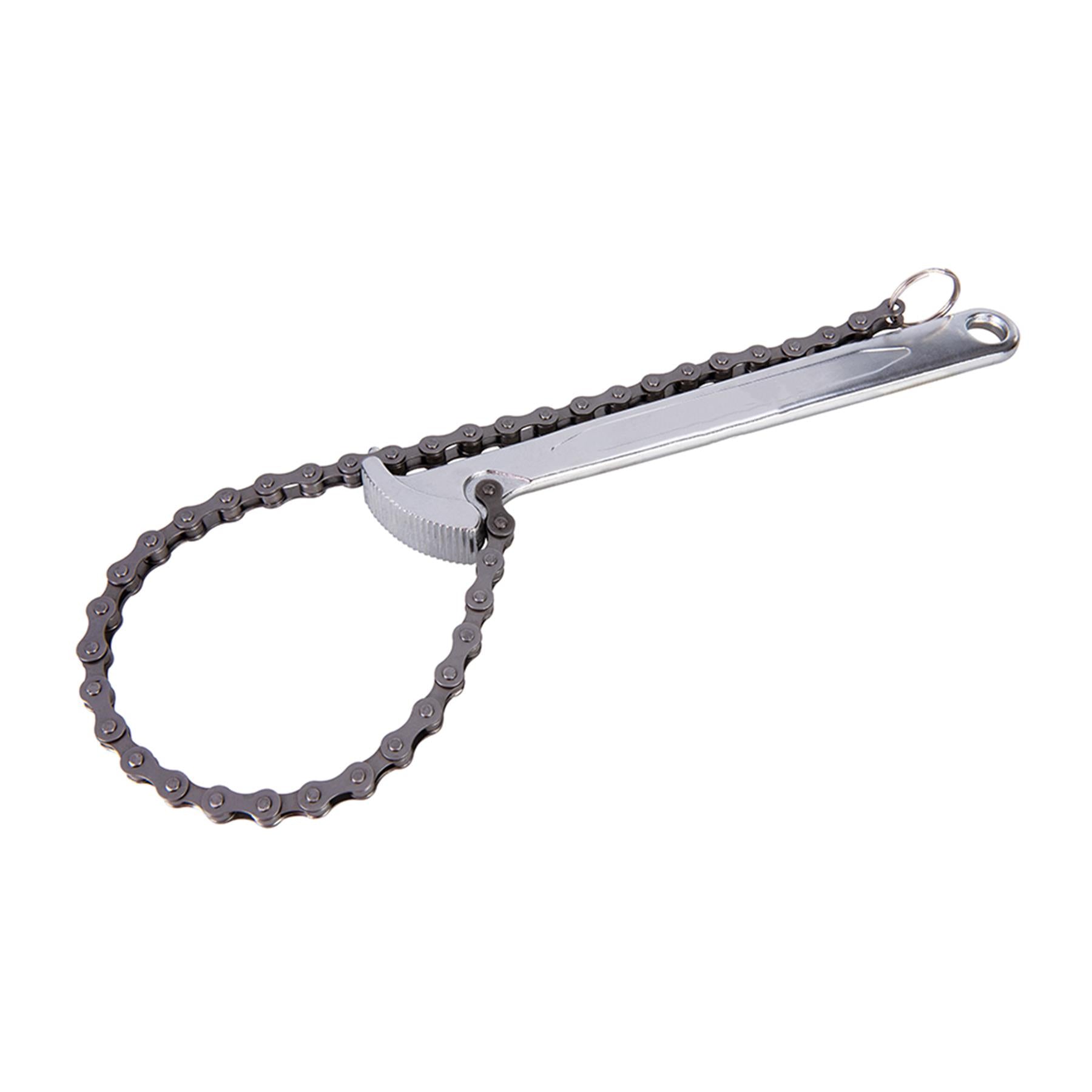 Oil Filter Chain Wrench - 150mm Double Jaw Design Ideal For Close-Quarter Work