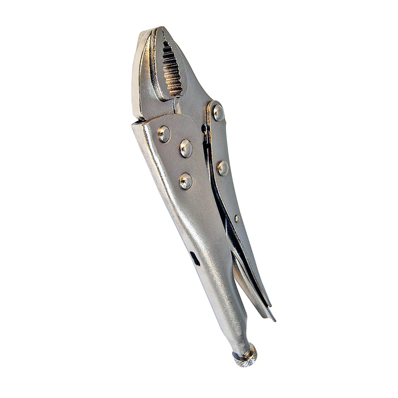 Self Locking Pliers - 180mm Curved Easy Screw Adjustment For Controlled Grip