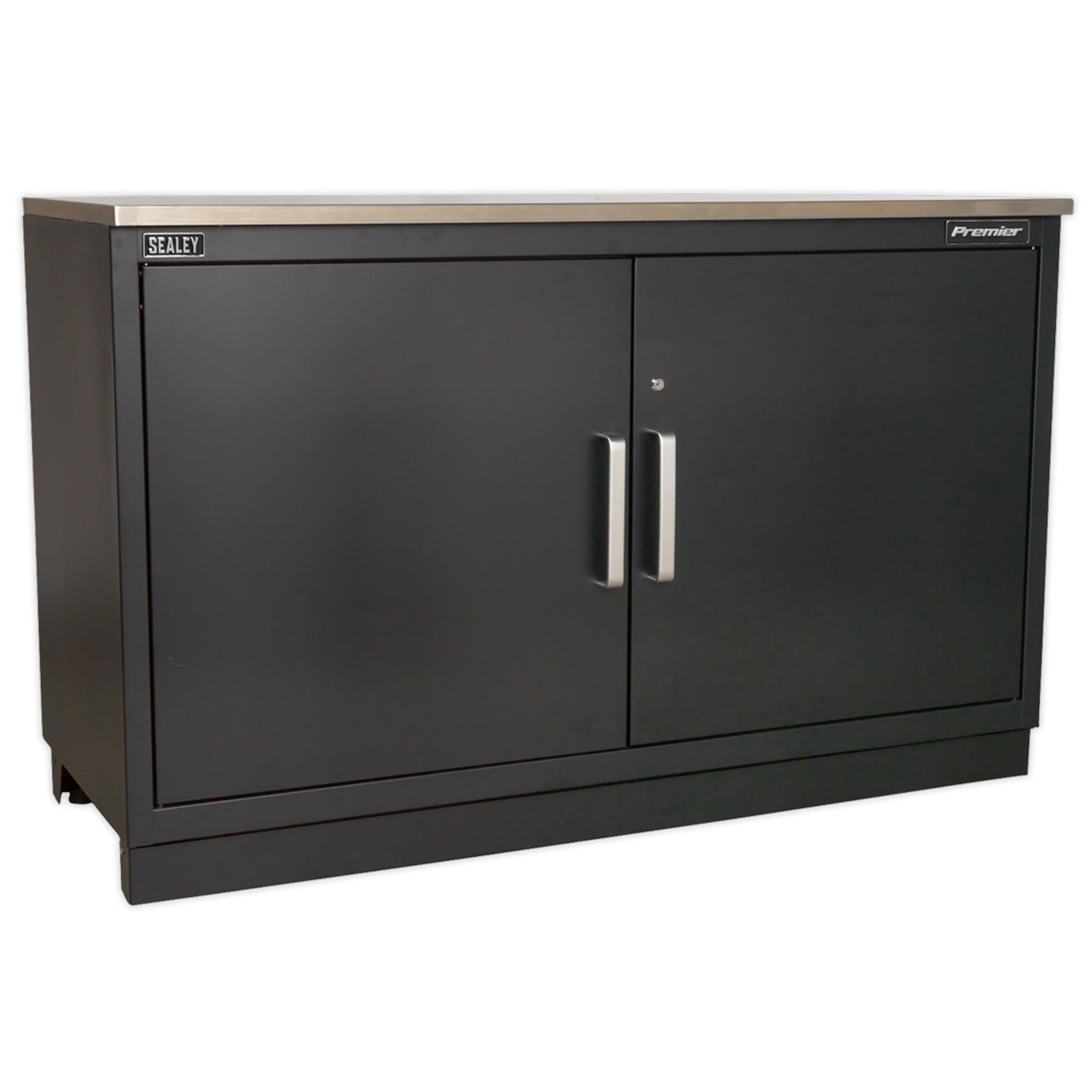 Sealey Premier 5.6m Storage System - Oak Worktop