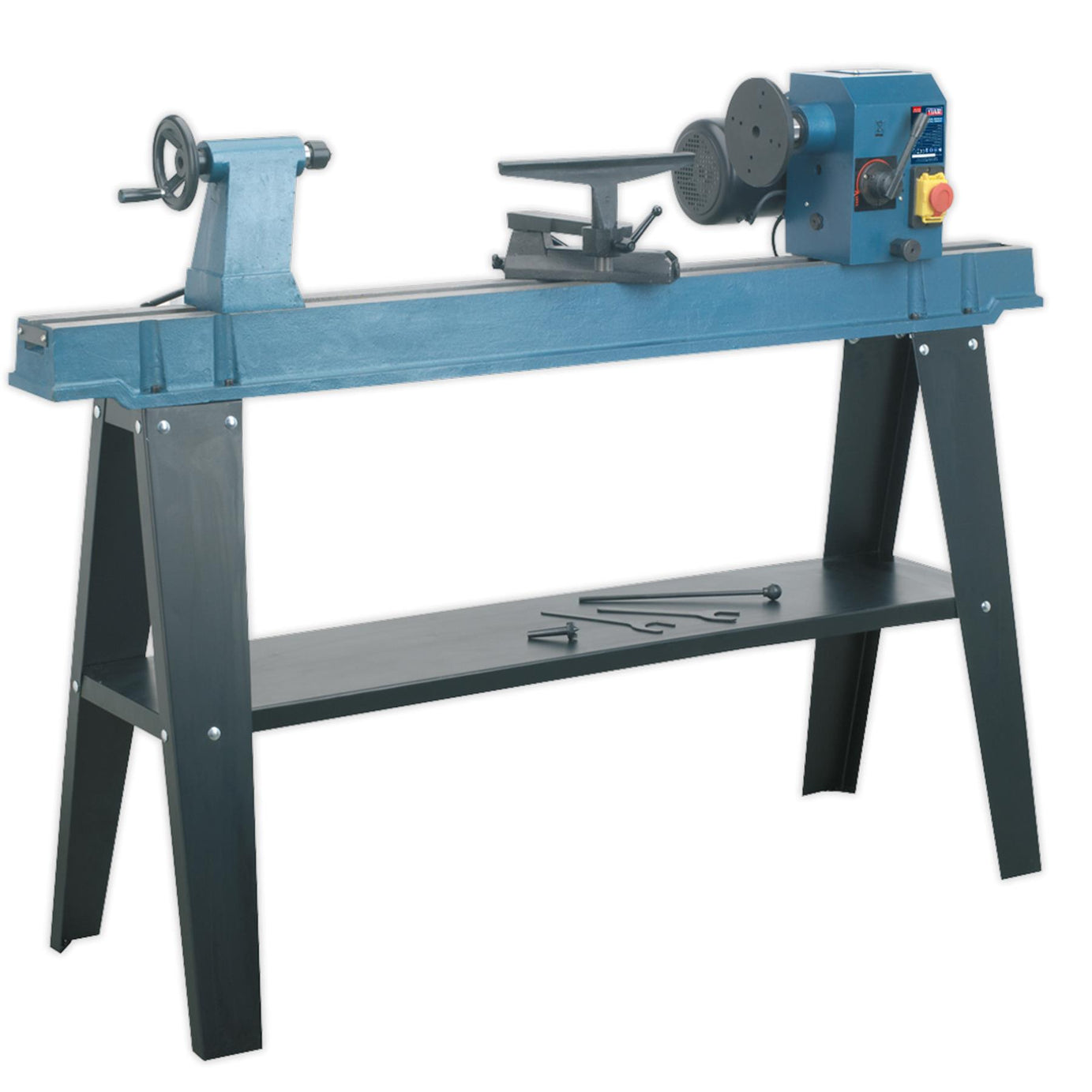 Sealey Wood Lathe 10-Speed 1100mm Centres