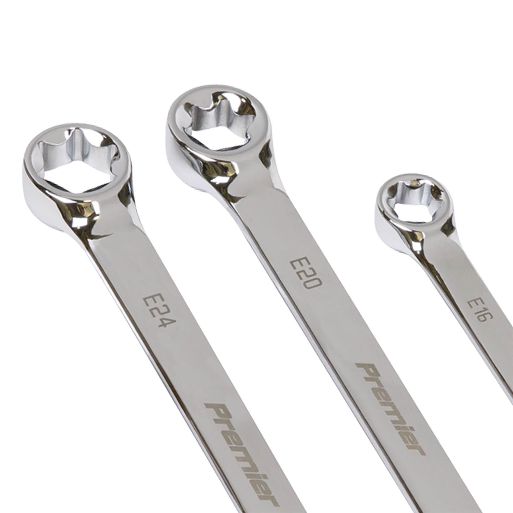 Sealey TRX-Star* Double End Spanner Set 5pc