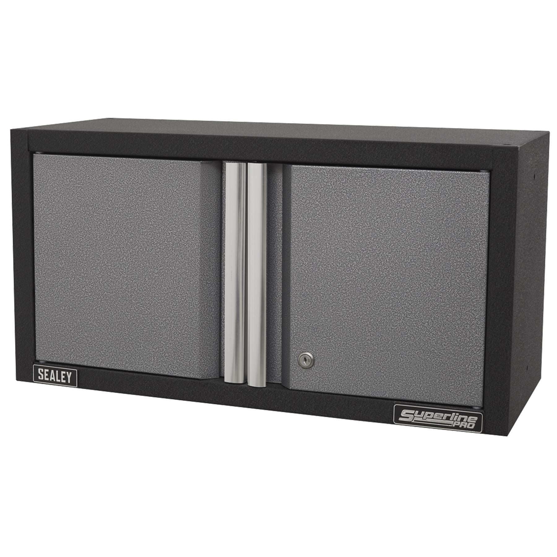Sealey Modular Wall Cabinet 2 Door 680mm  high quality lock supplied With two keys.