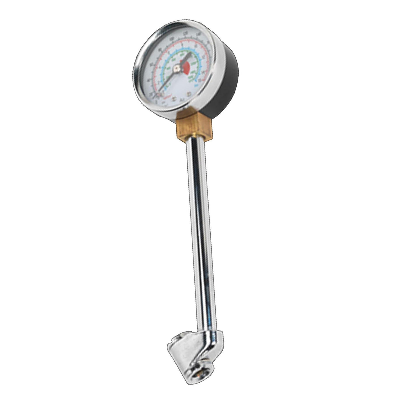Sealey Twin Connector Tyre Pressure Gauge 0-220psi
