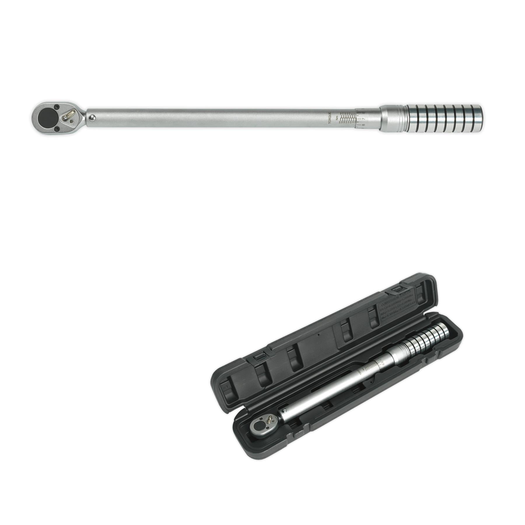 Sealey Torque Wrench Micrometer Style 1/2"Sq Drive 40-200Nm