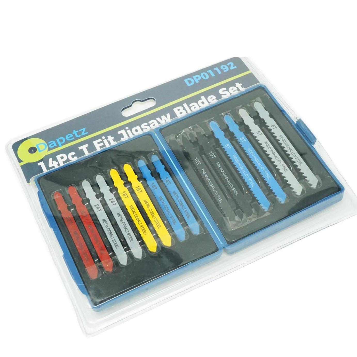 14Pc Assorted Jigsaw Blade