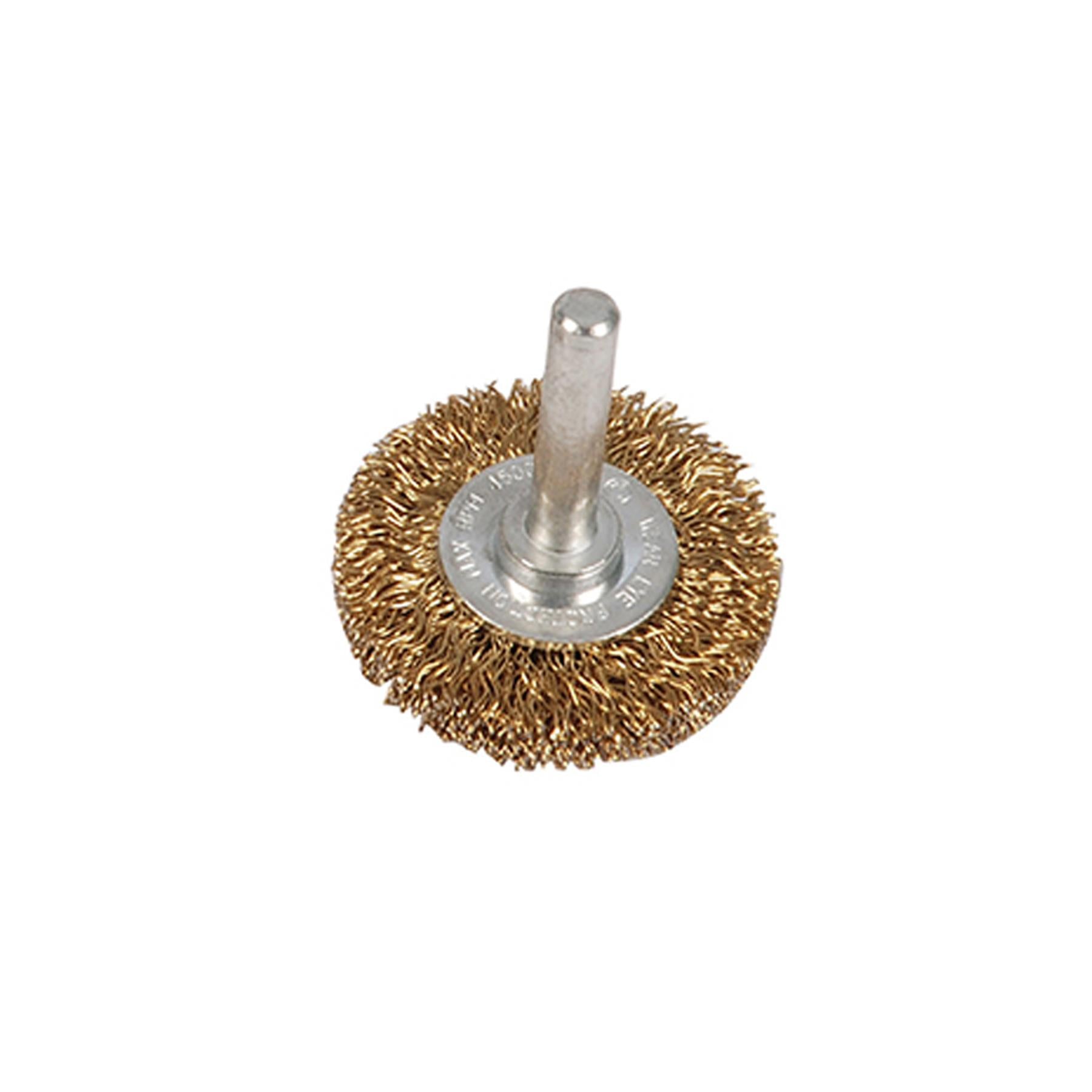 6Pc Wire Wheel & Cup Brush Set 6mm Shank Paint Rust Removal High Quality