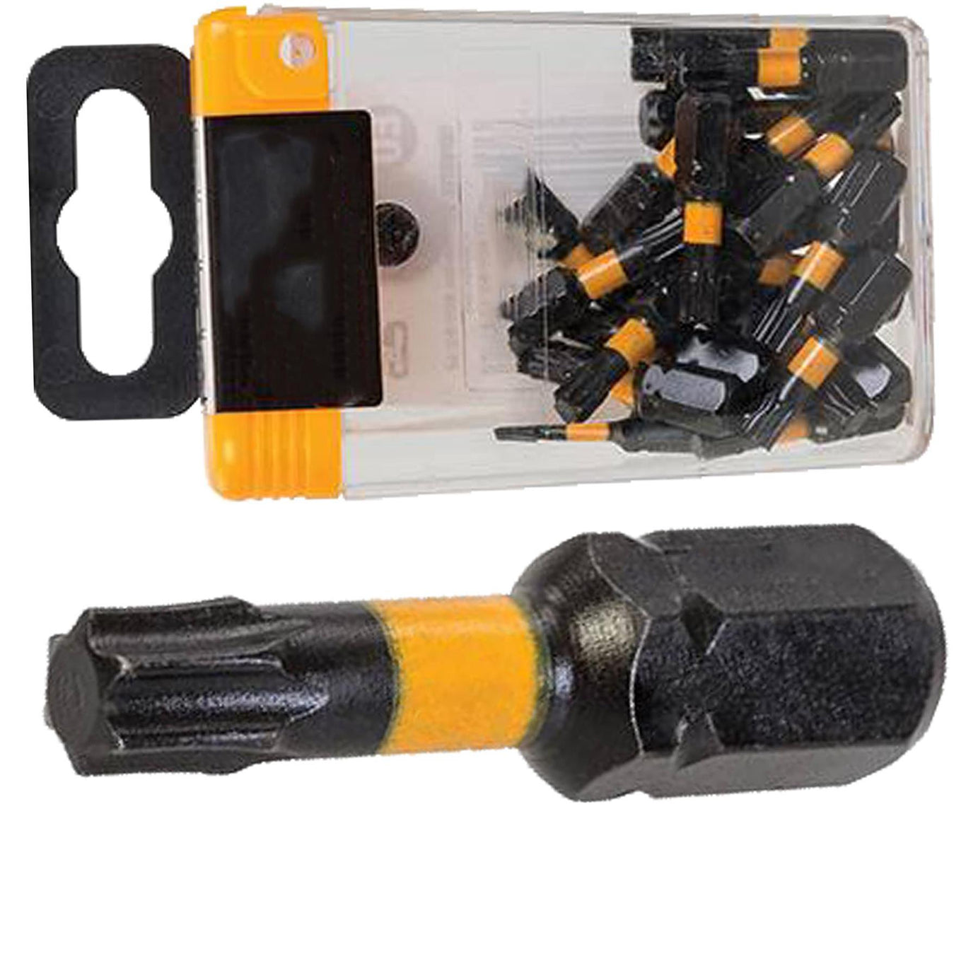 Torx Screwdriver Impact Bit T25 High Torque Premium S2 Steel Drills Drivers 25pk