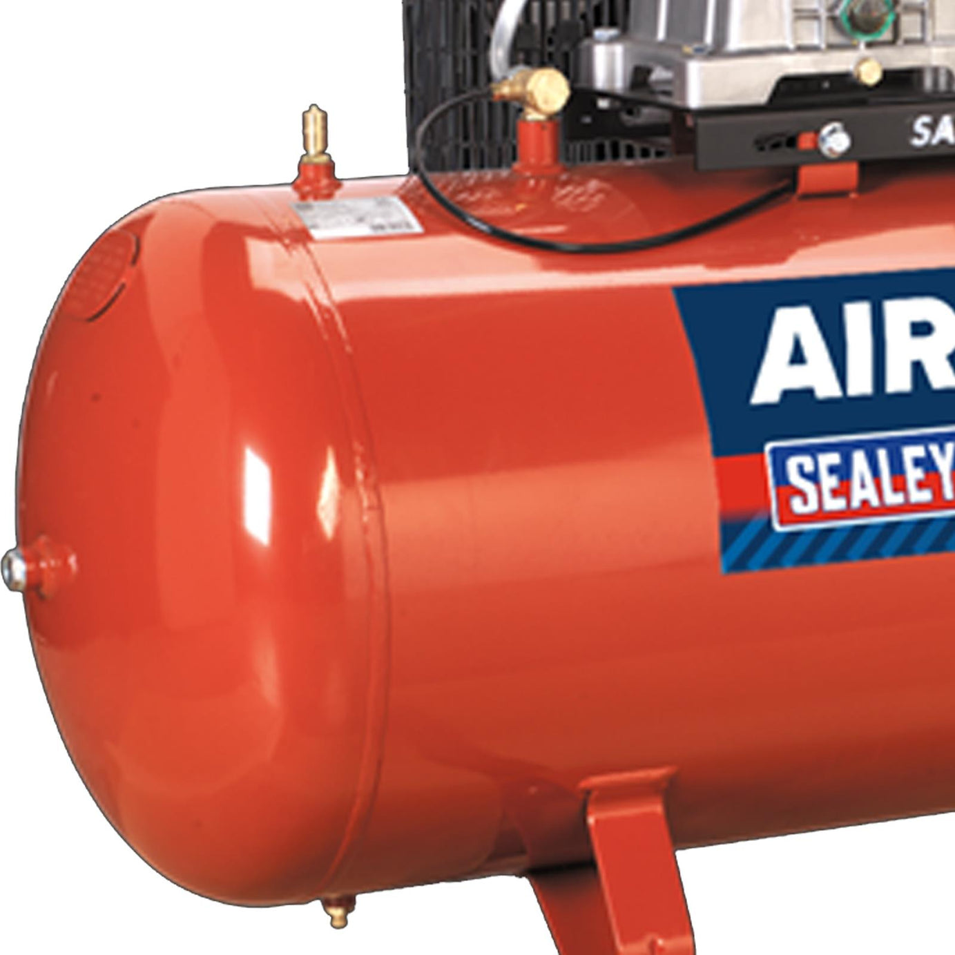 Sealey Compressor 200L Belt Drive 3hp with Cast Cylinders