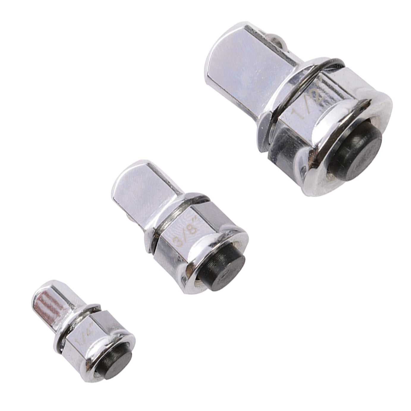 3Pce Ratchet Spanner Adaptor Set Converts Ratchet Spanners Into Ratchets