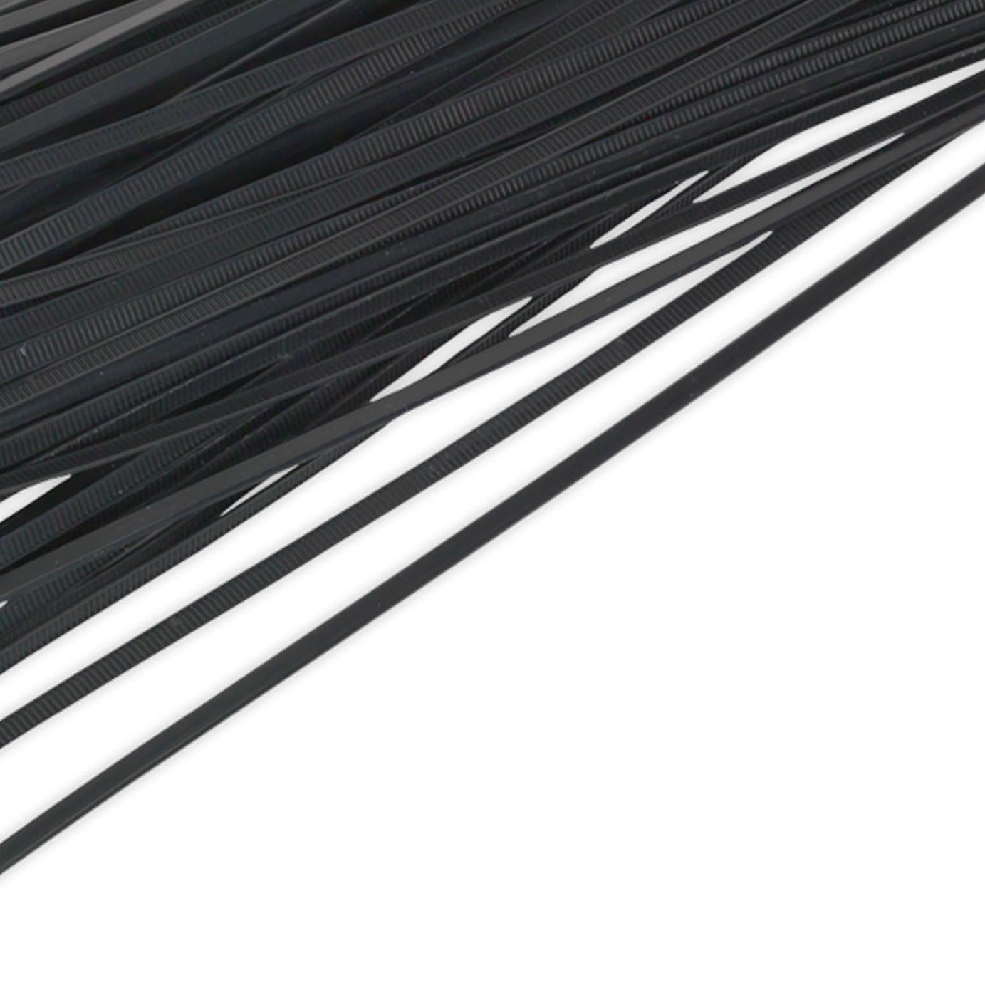 Sealey Cable Tie 300 x 4.8mm Black Pack of 100