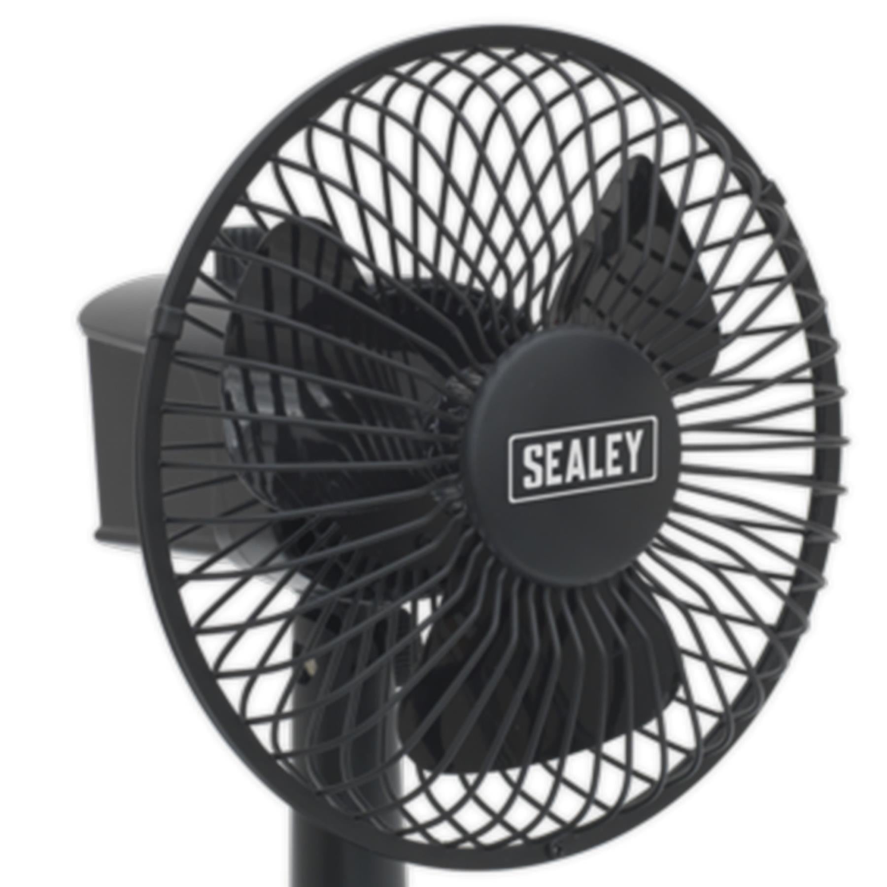 Sealey Oscillating USB Desk Fan 3-Speed 6"