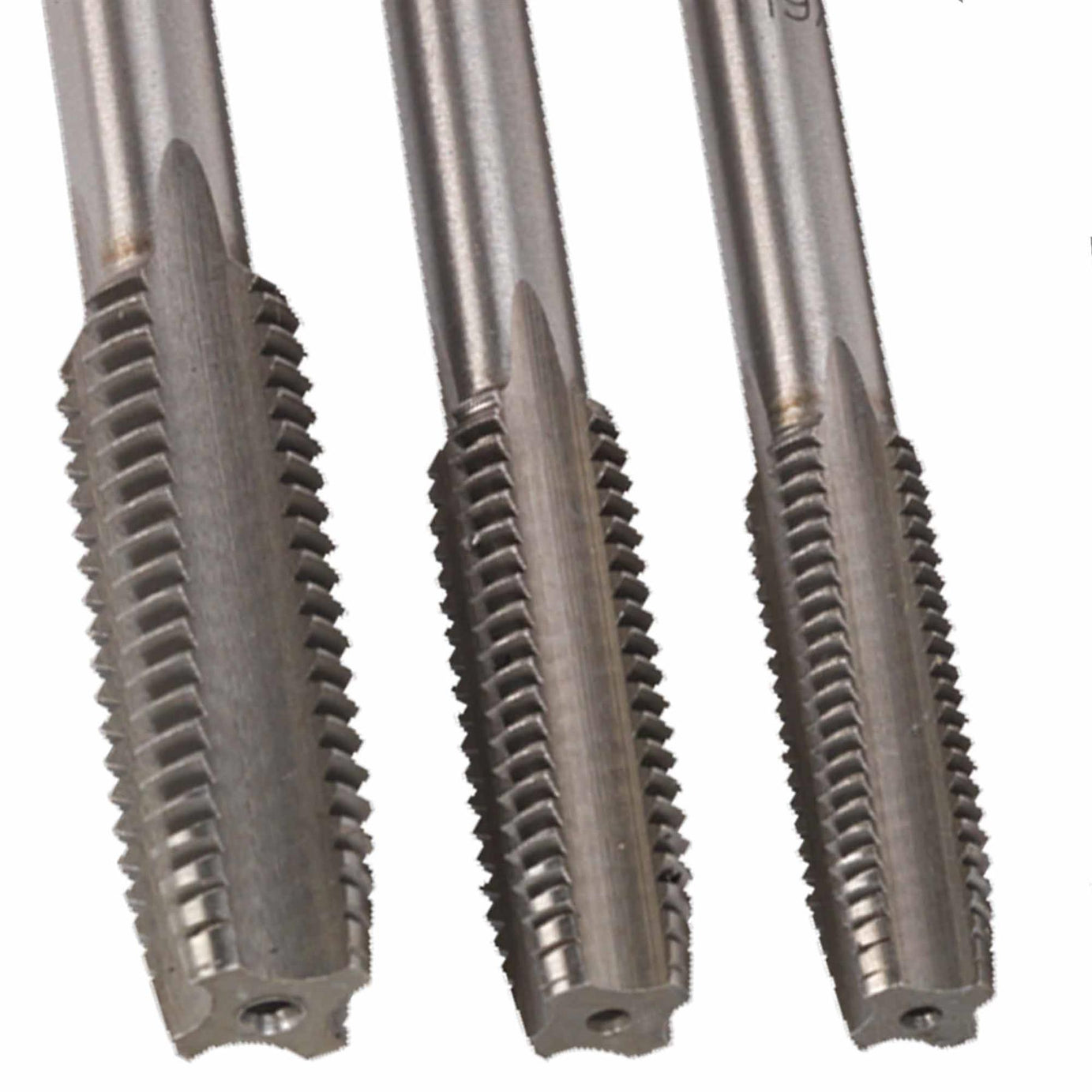Tap Set 10pc Metric.  steel hardened and tempered for long-life. Sealey