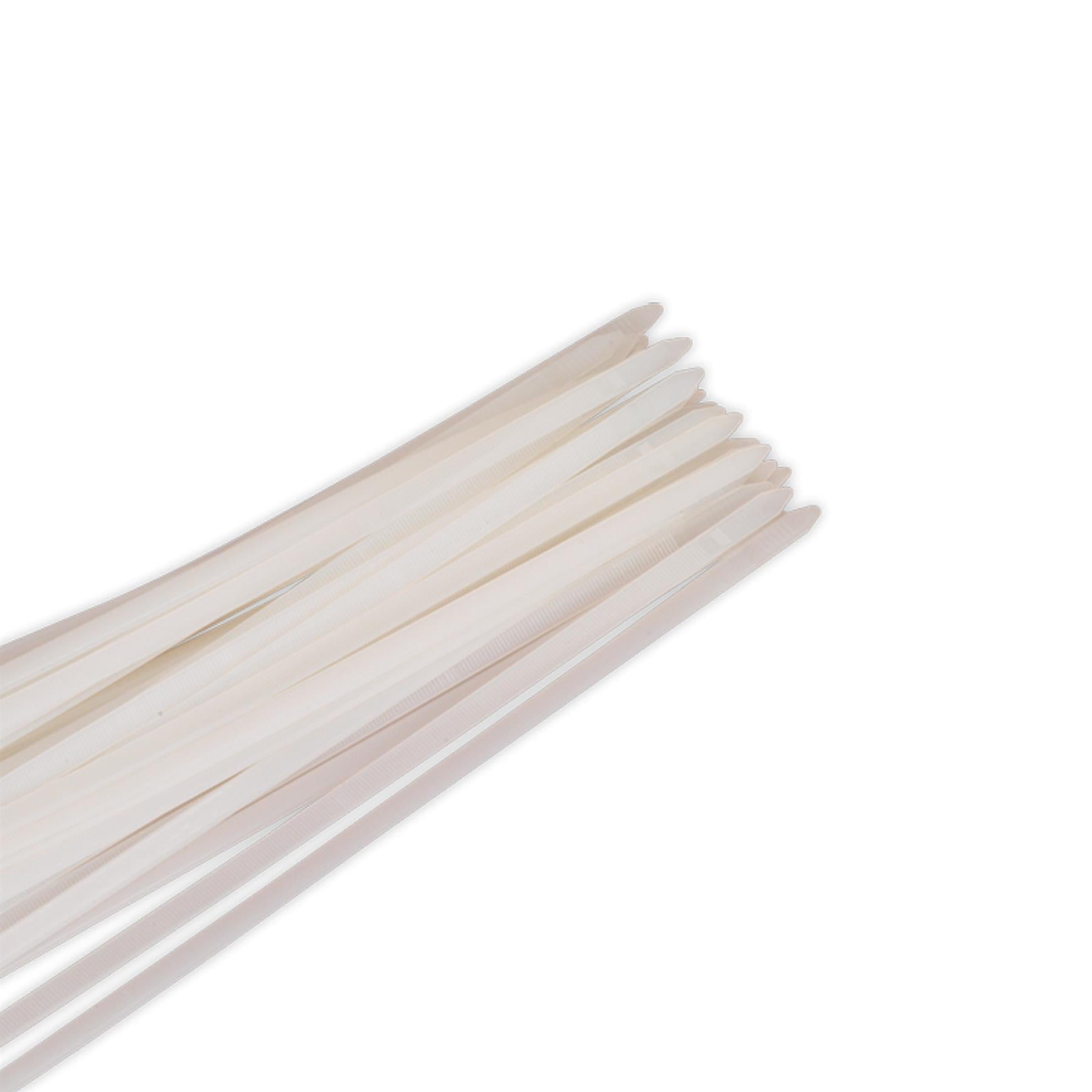 Sealey Cable Tie 450 x 7.6mm White Pack of 50