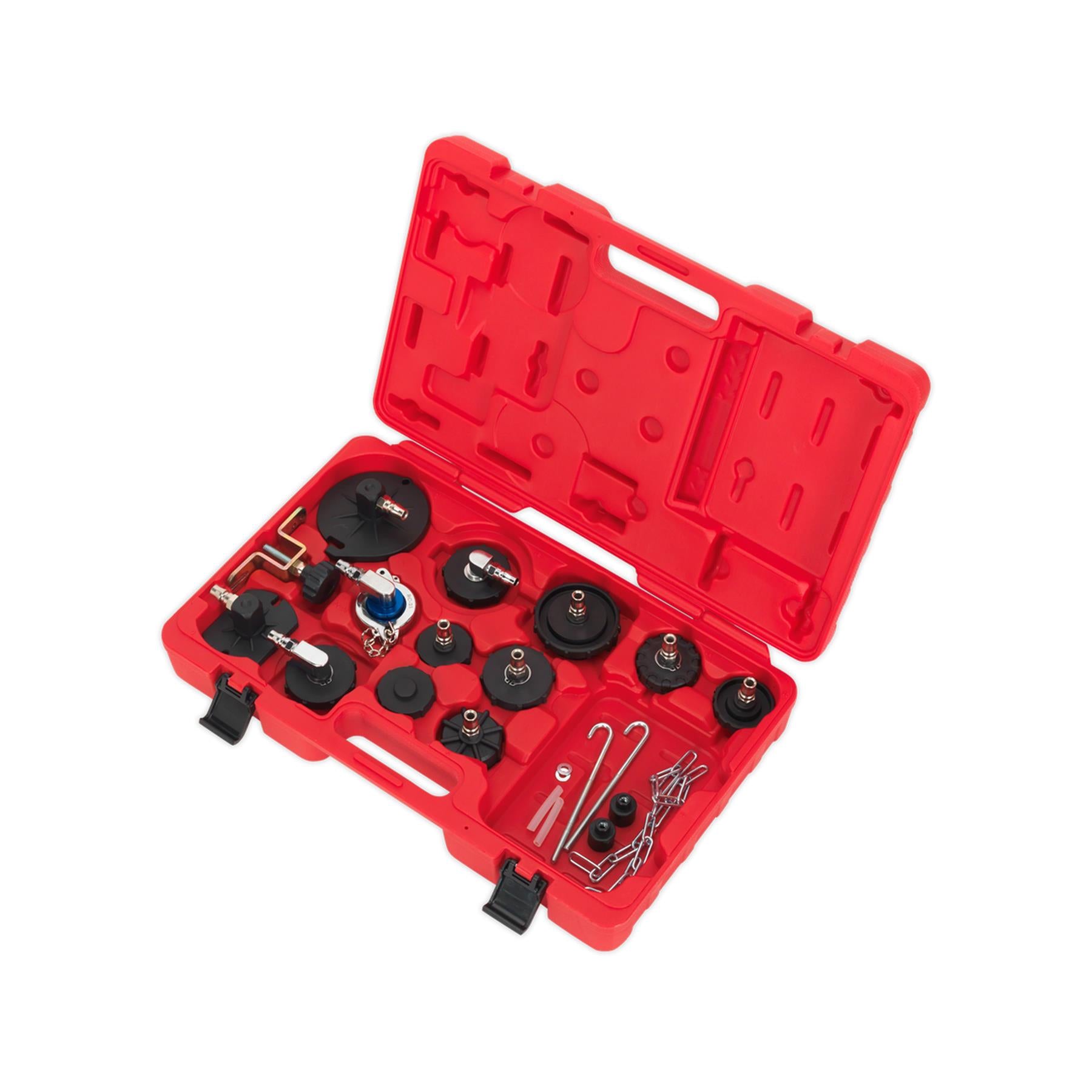 Sealey Brake & Clutch Bleeder Cap Set Comprehensive - VS0204B