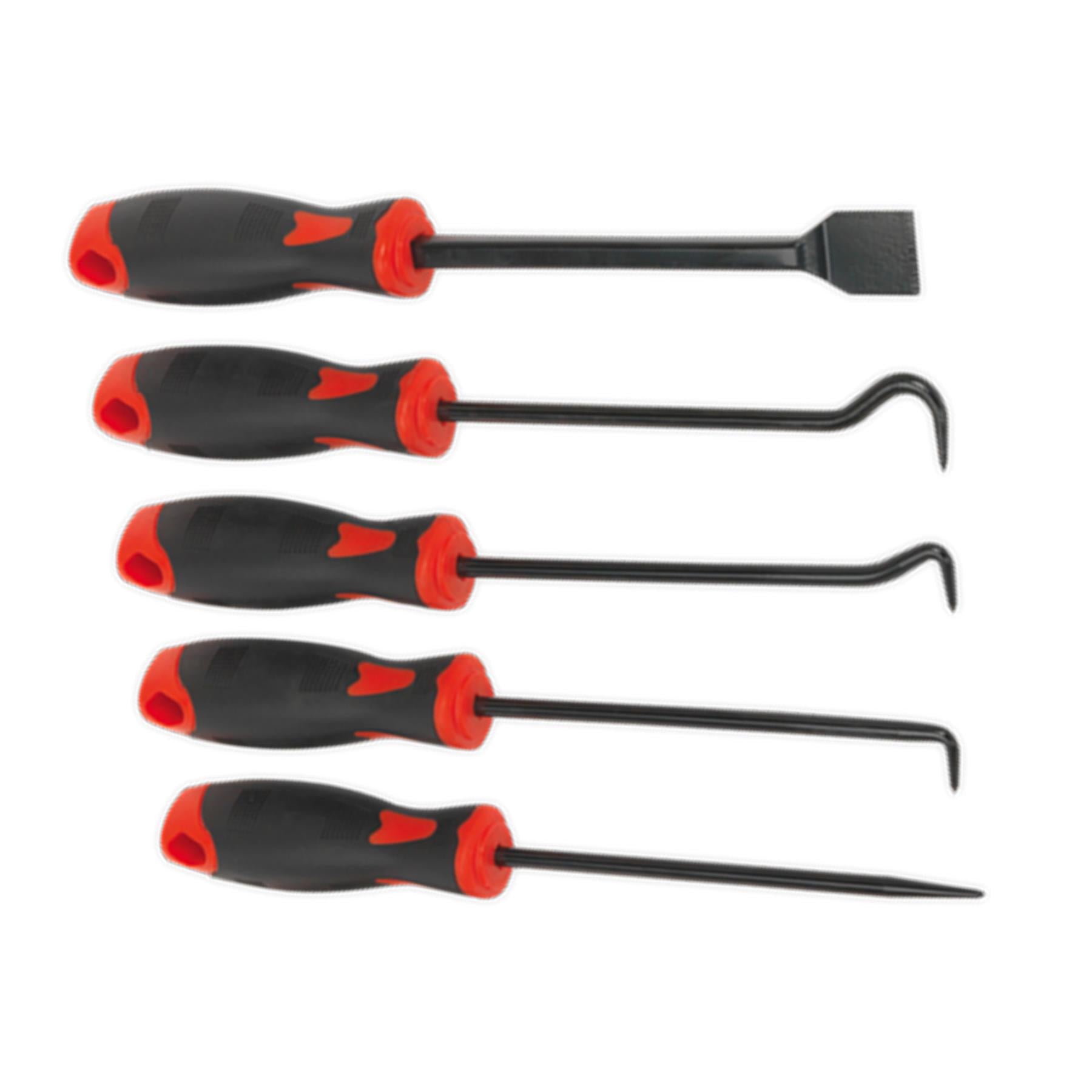Sealey 9pc Scraper & Pick Hook Set O Ring Seal Gasket Scraping Hose Removal Tool