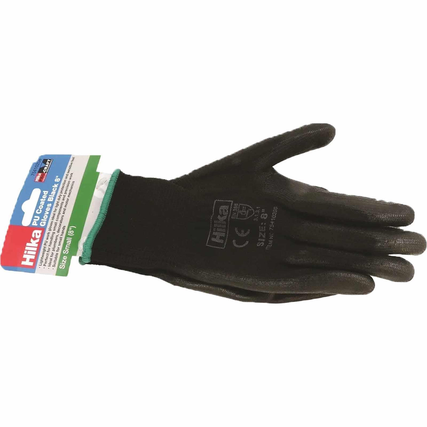 Black PU Work Gloves