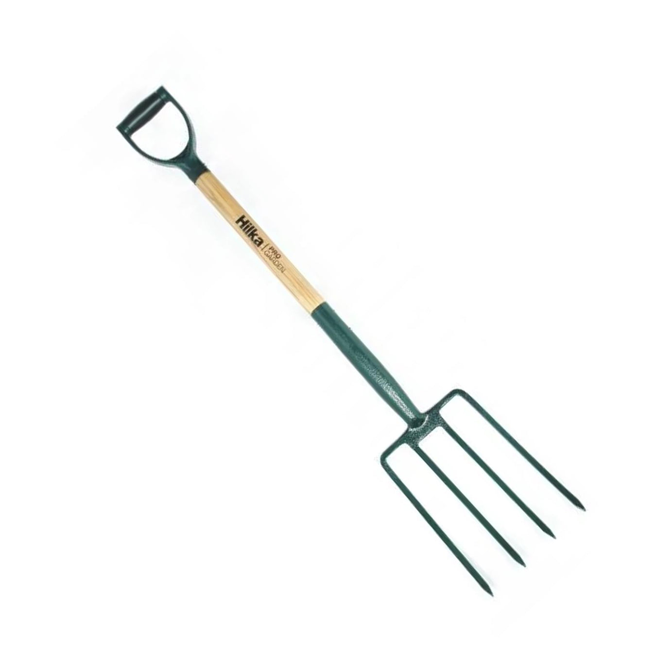 Carbon Steel ergonomic soft grip handle and hardwood shaft Digging Fork