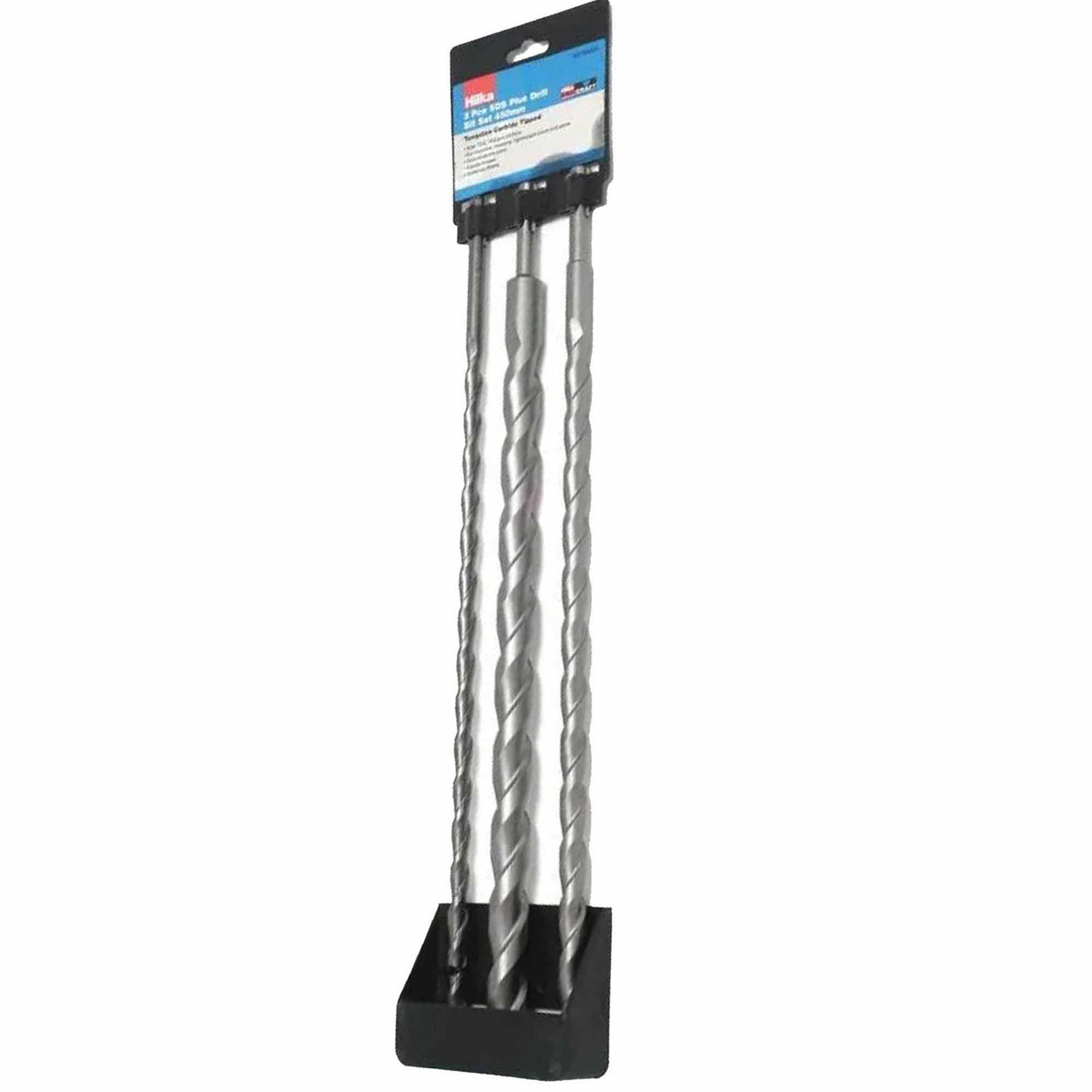 3Pc Extra Long Reach 450mm Metre 12 16 24mm SDS Masonry Masonary Brick Drill Bit