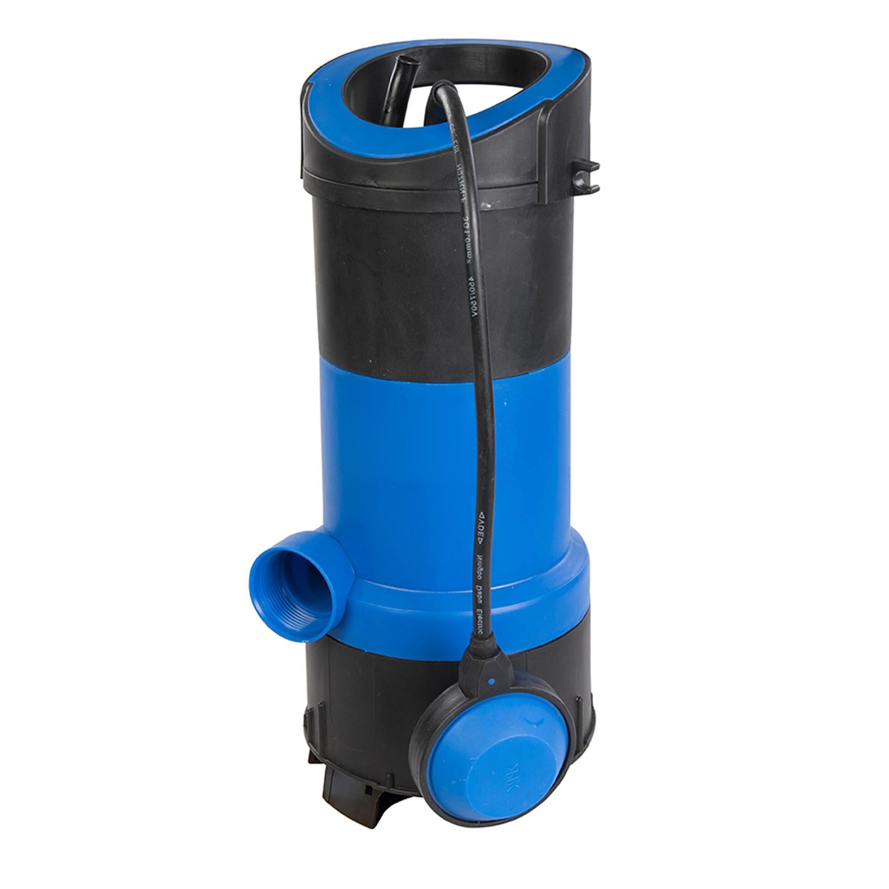 Diy Clean & Dirty Water Pump Strong Plastic Body With Float Switch 750W